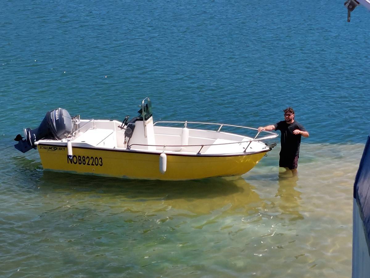 Bateau Open Pêcheur 440 Yamaha 40cv remorque