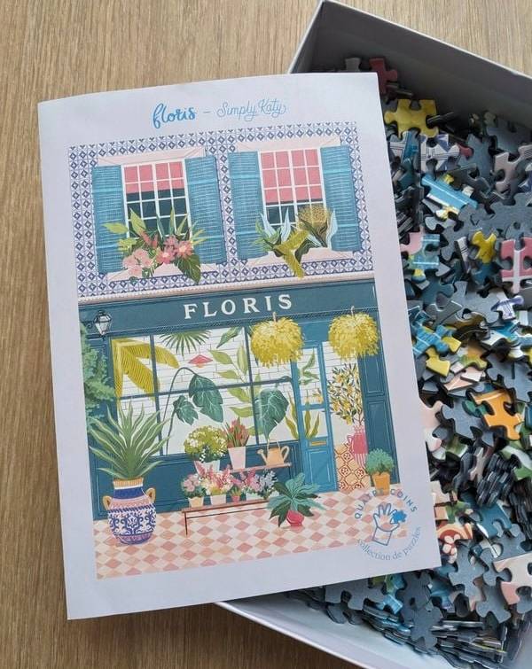 Vends puzzle "Floris" la petite épicerie
