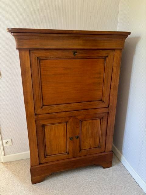 Secrétaire Louis Philippe en merisier