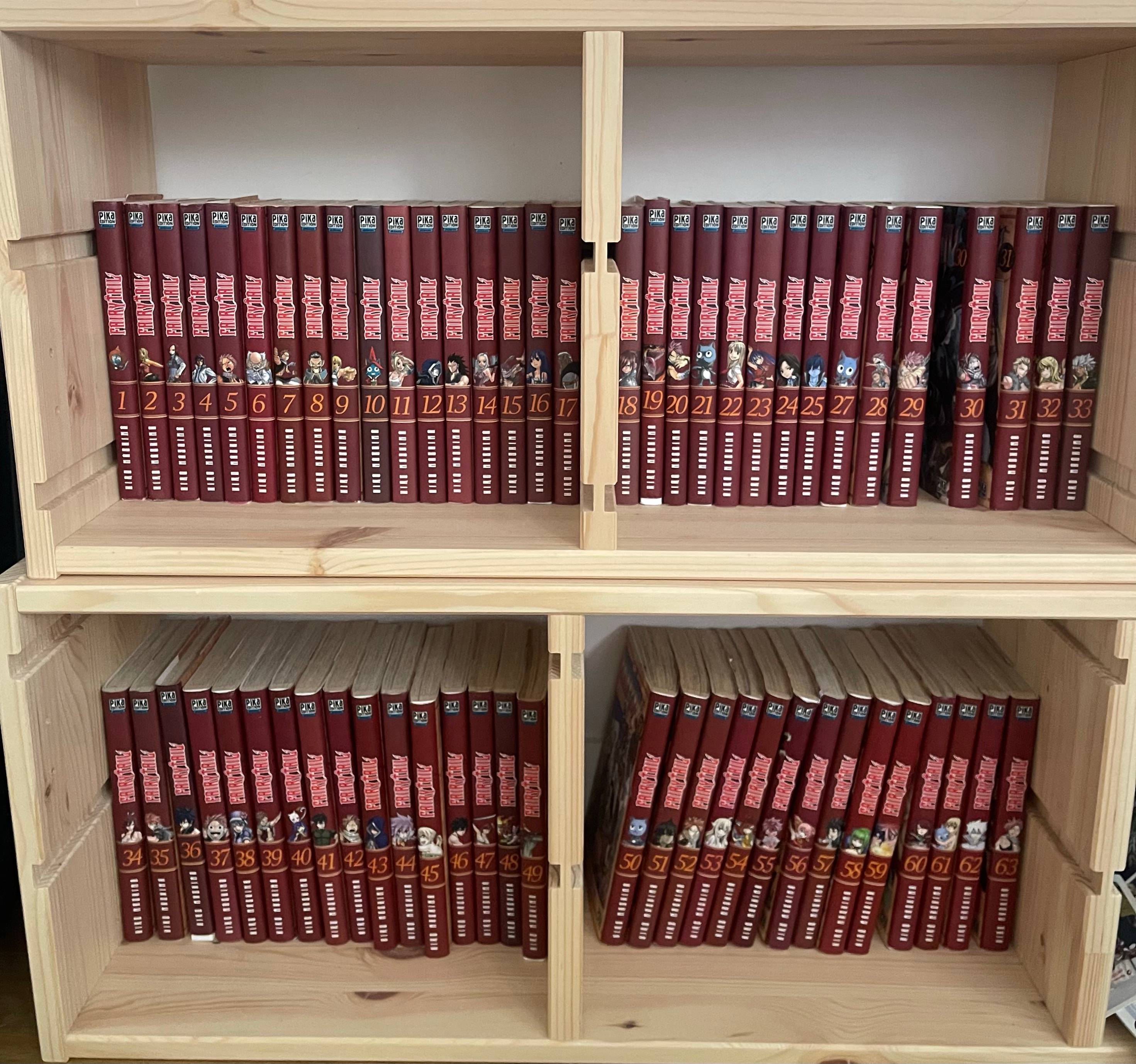 Vends manga Fairy Tail collection complète