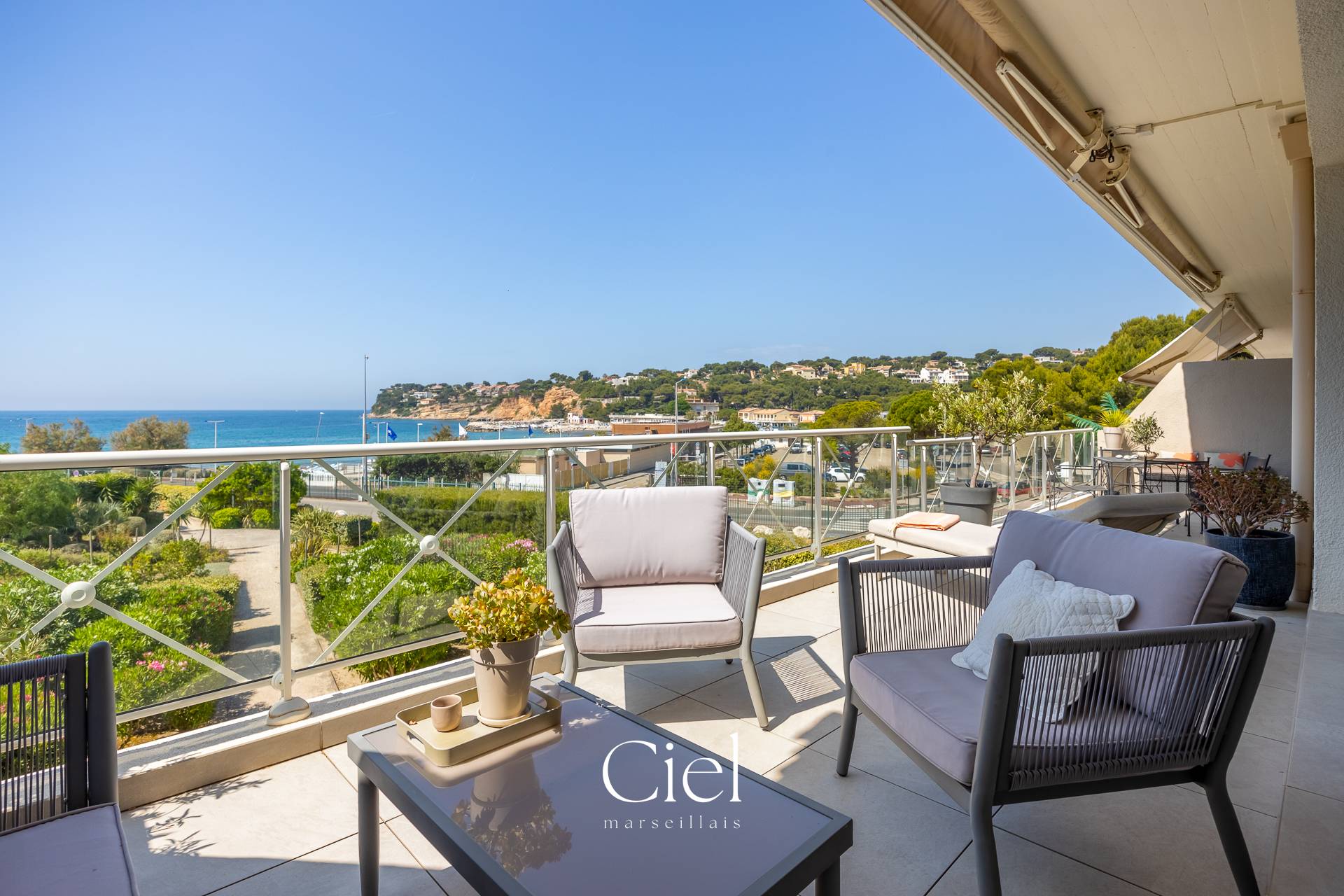 Vends appartement vue mer - 173m² - Carry-le-Rouet