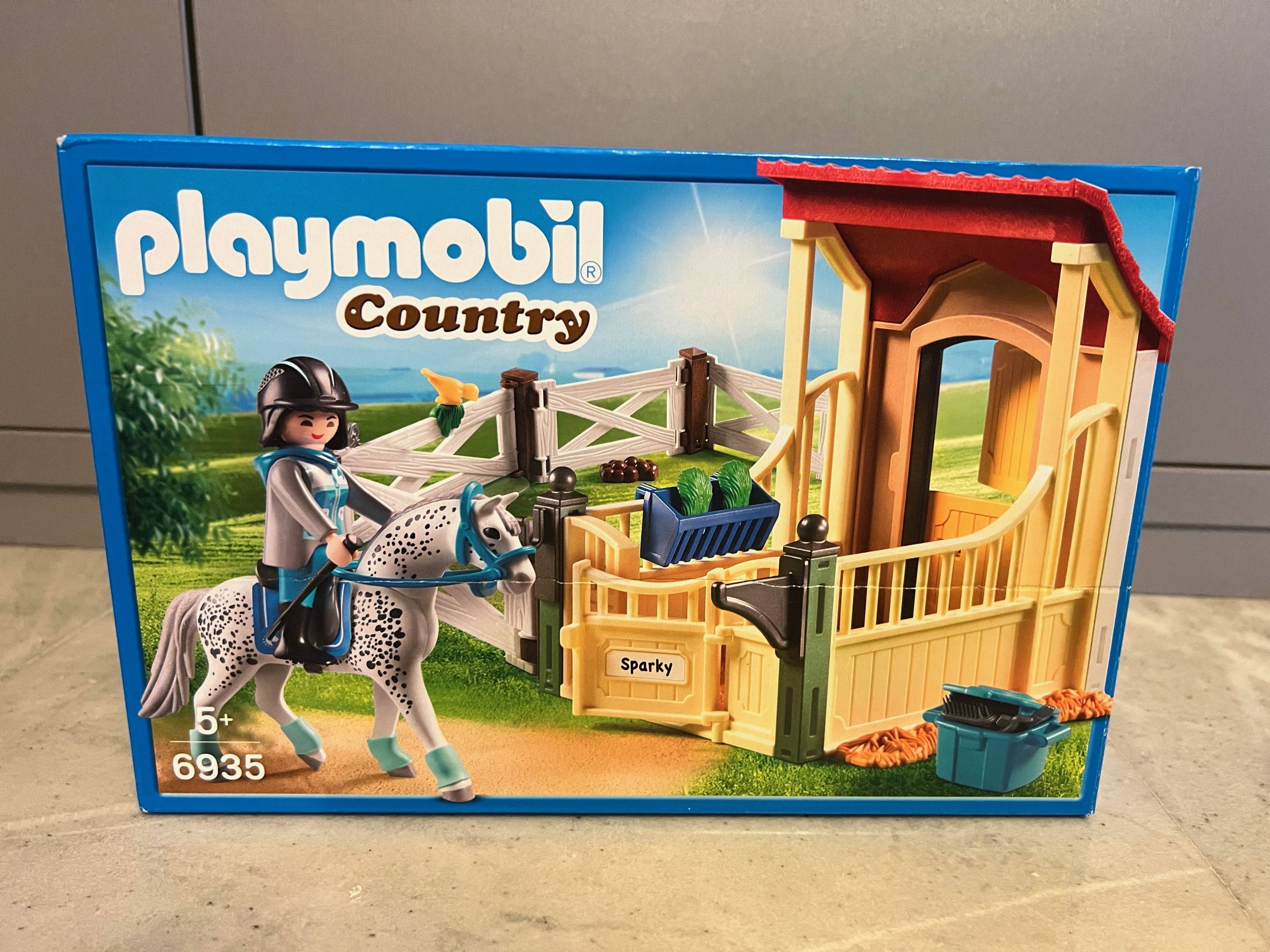 Playmobil Country 6935 cavalière et cheval Sparky comme neuf