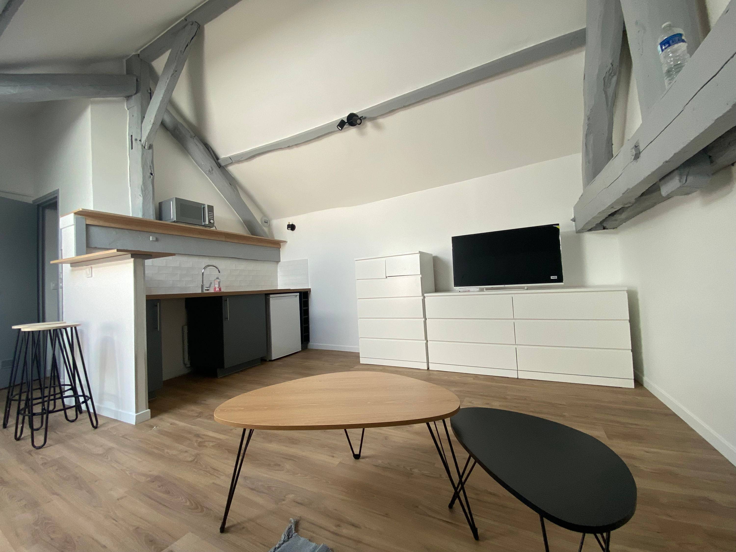 Loue Studio entierement renove sur Pontoise centre ville