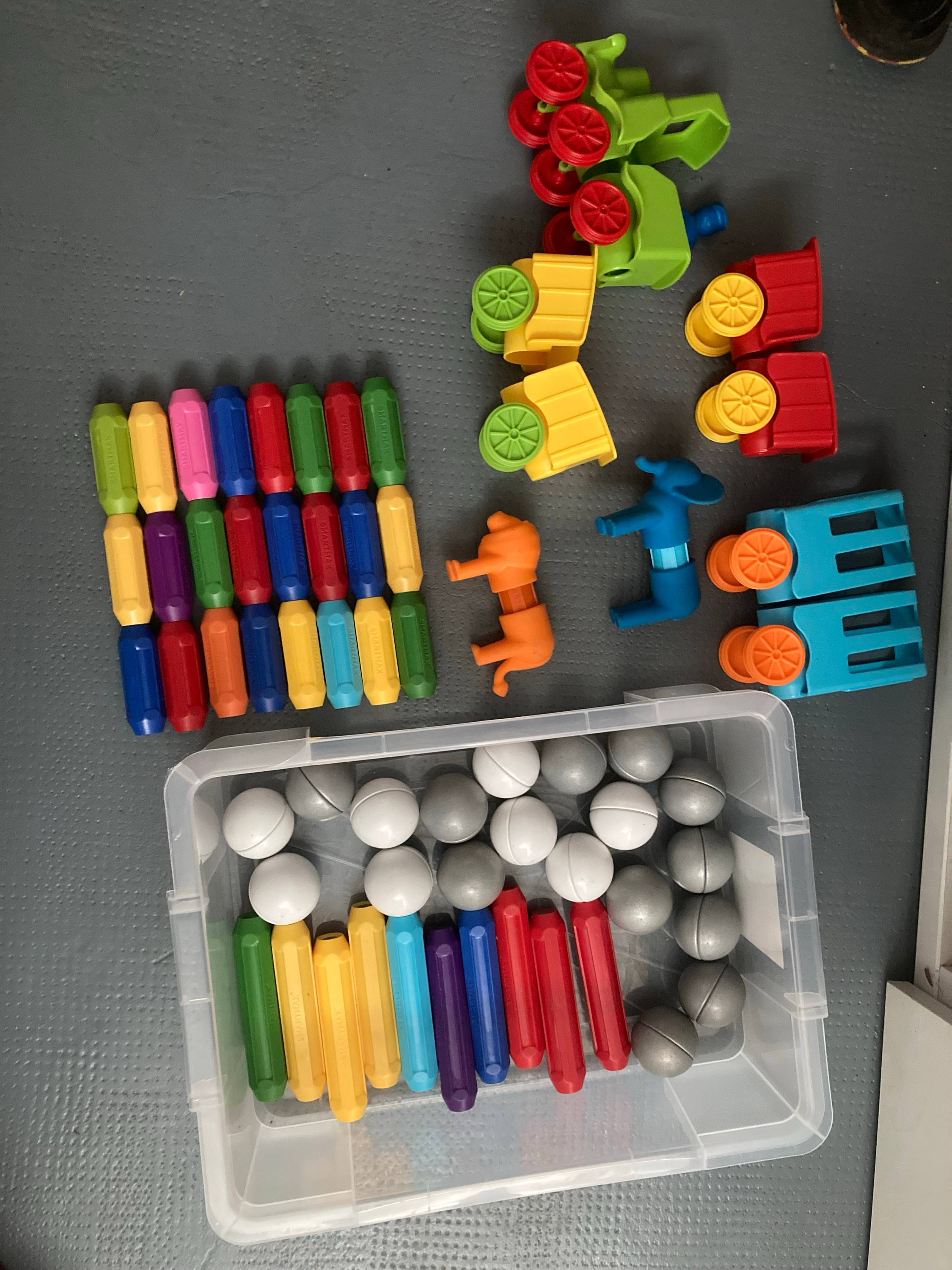 Vends jeu enfant : jeu de construction magnétique (Smartmagnet)