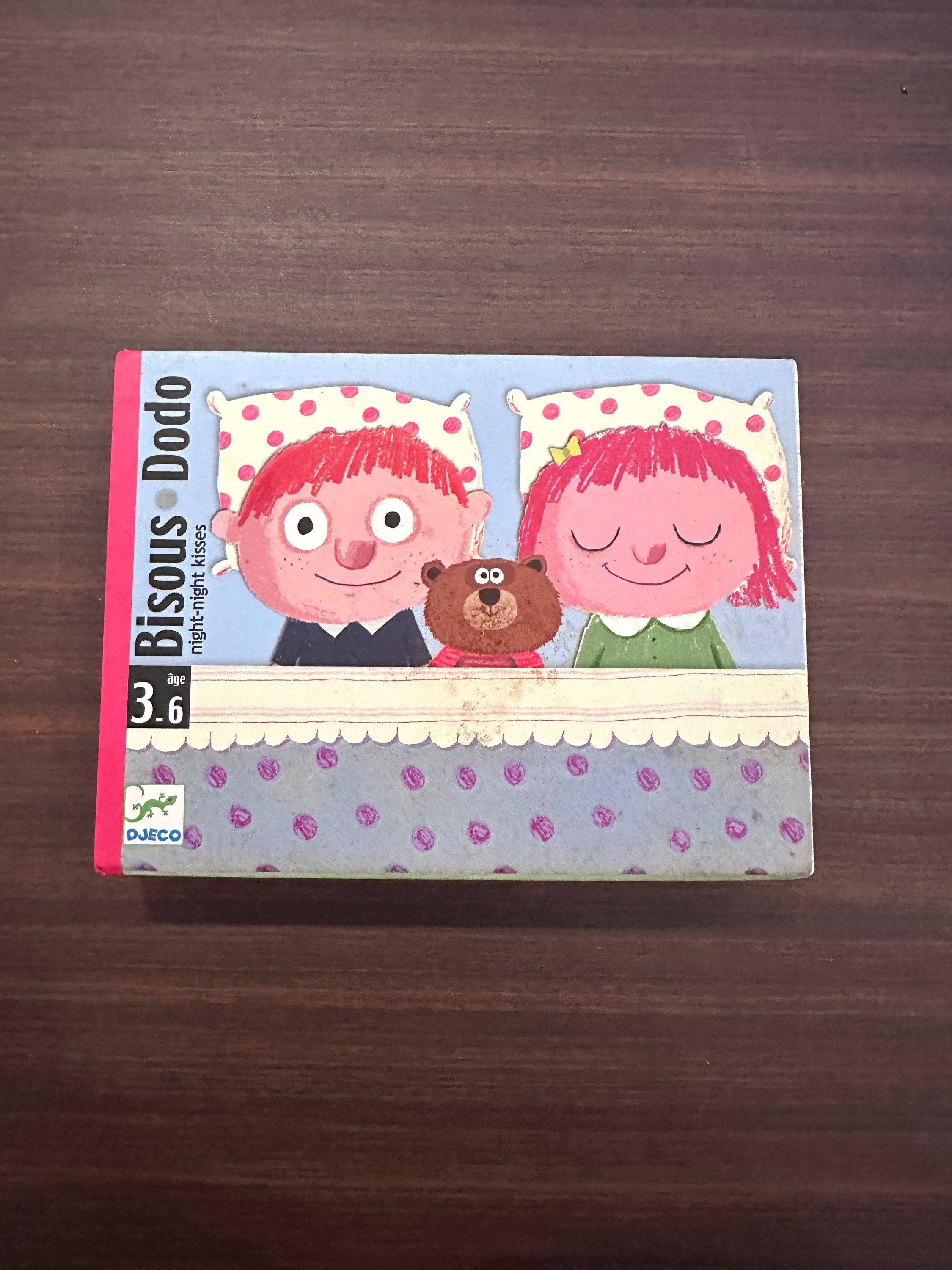 Bisous Dodo, jeu de cartes DJECO