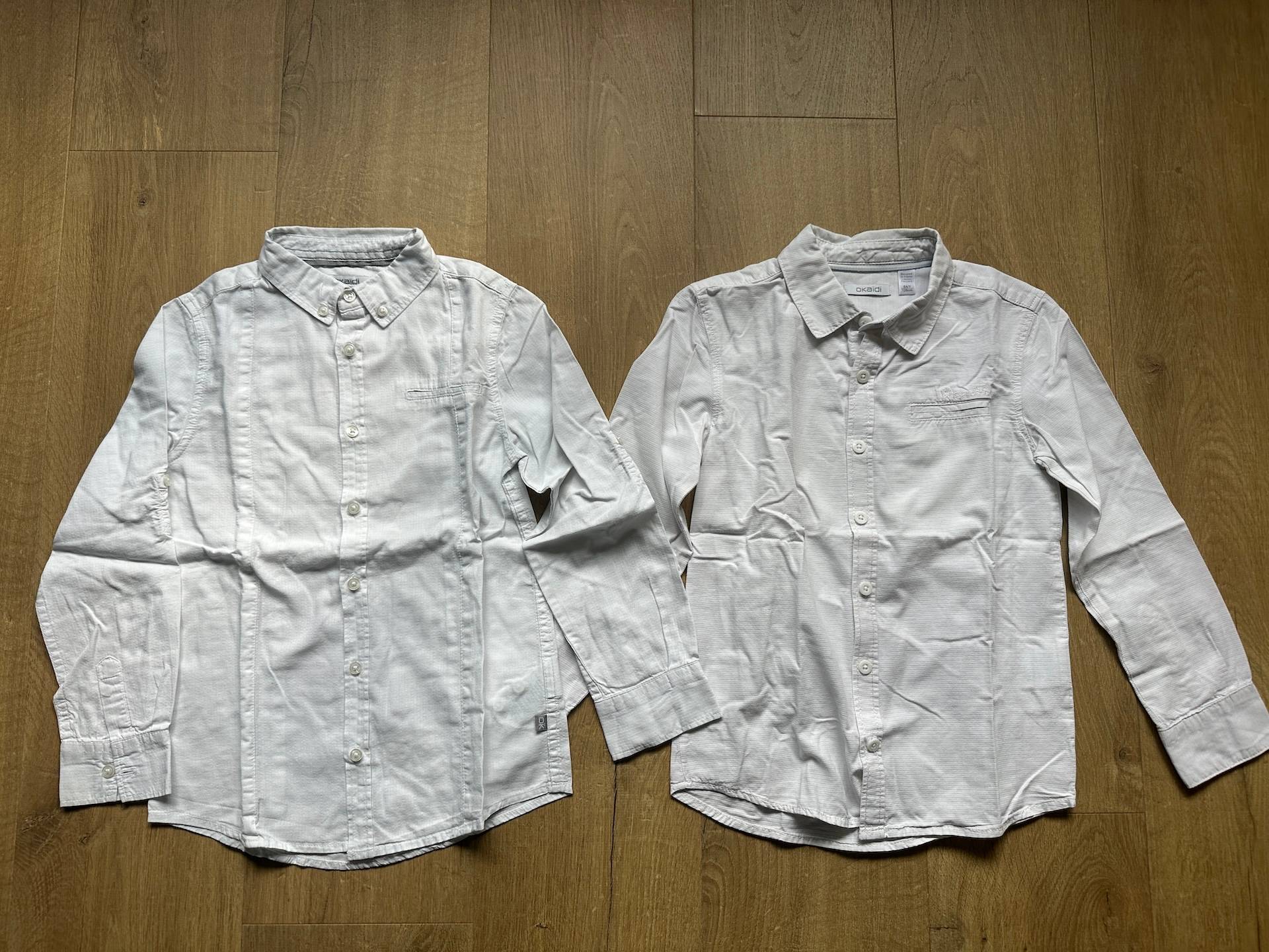 Vends lot de 5 chemises enfant - Taille 8 ans
