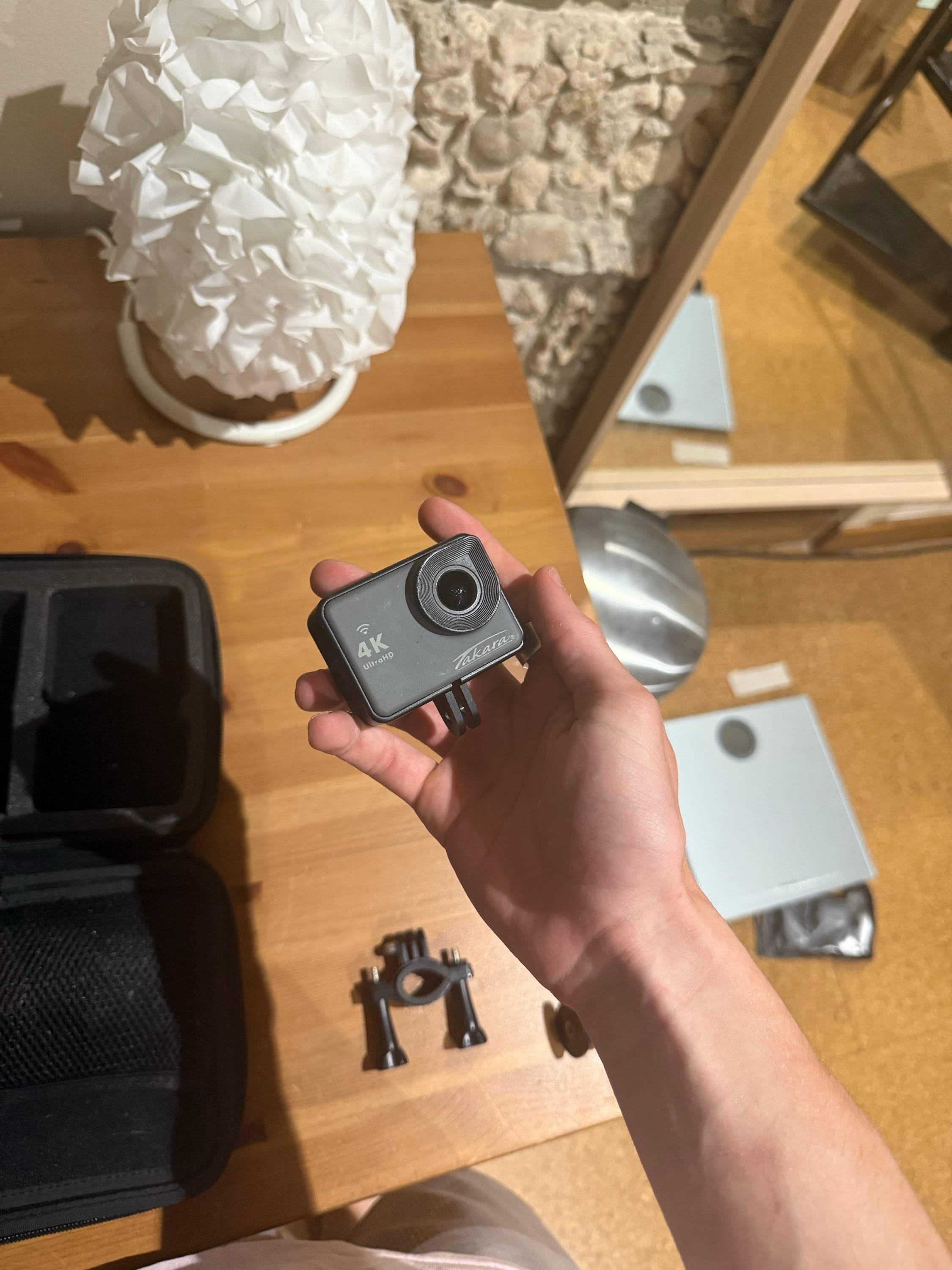 Go pro Takara 4K UltraHD + caisson étanche & accessoires