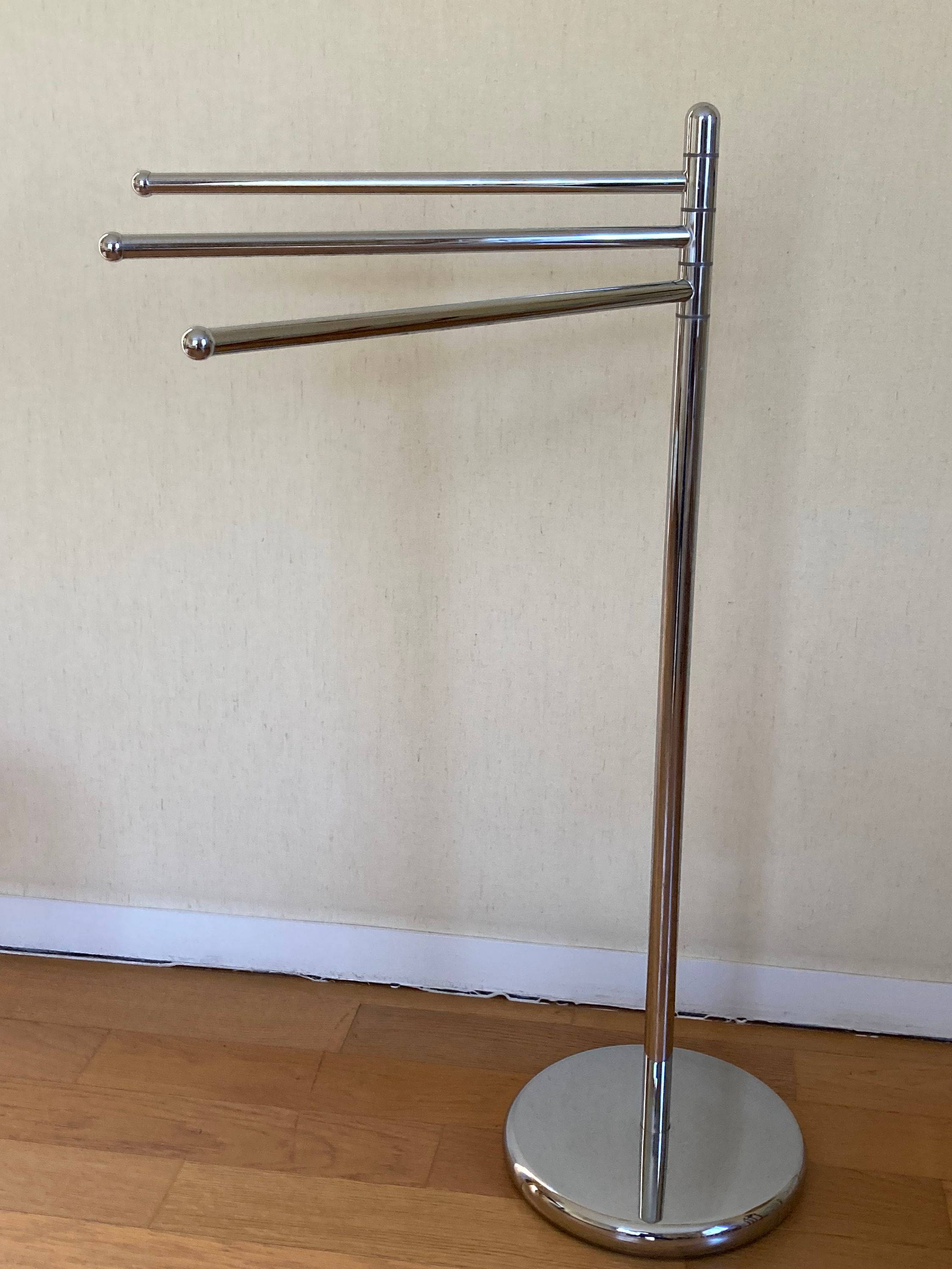 Vends porte-serviette en inox