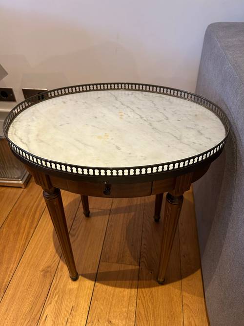 Vends ravissante table bouillotte d’appoint