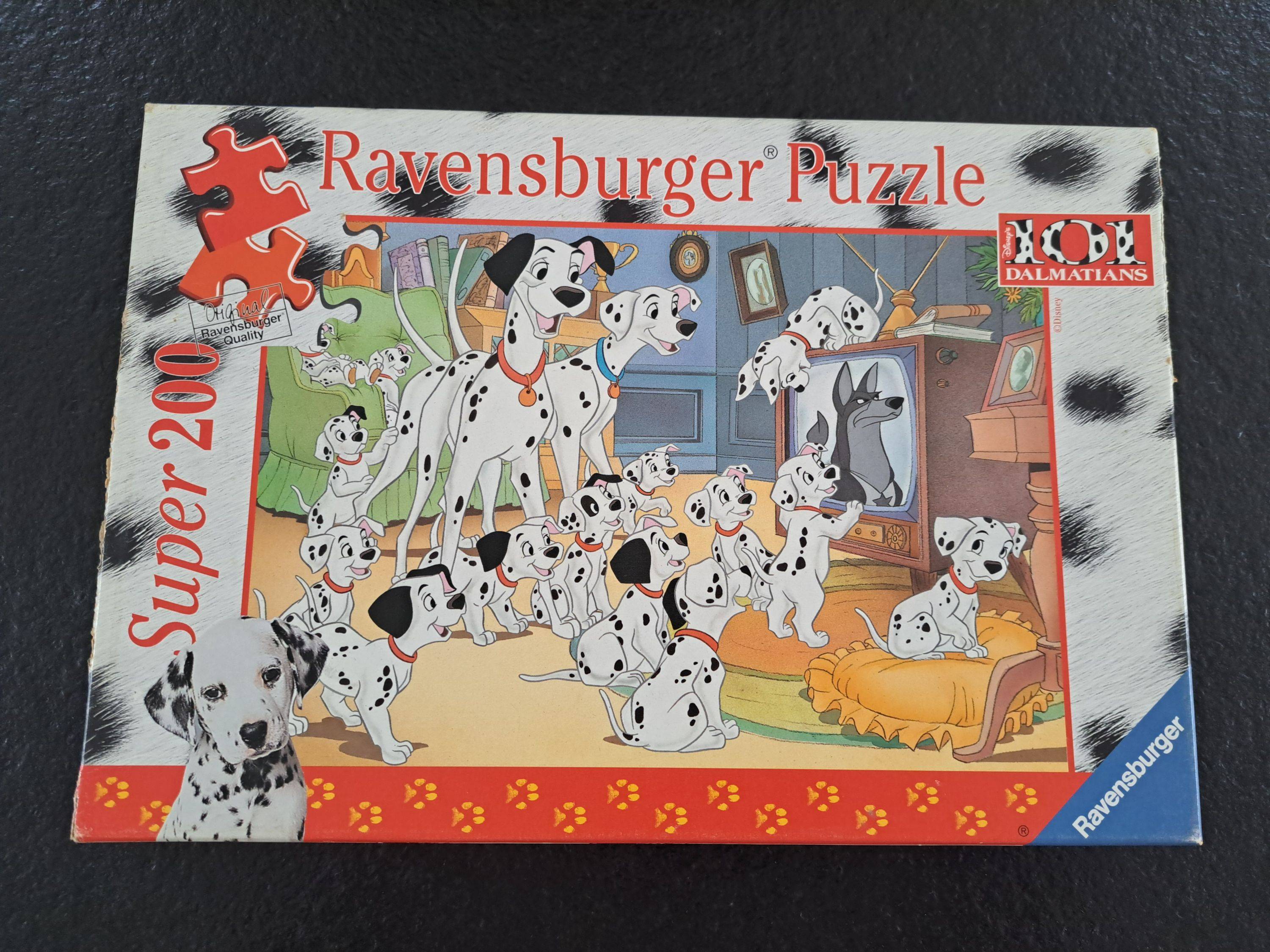Vends puzzle Ravensburger Les 101 Dalmatiens 200 pièces