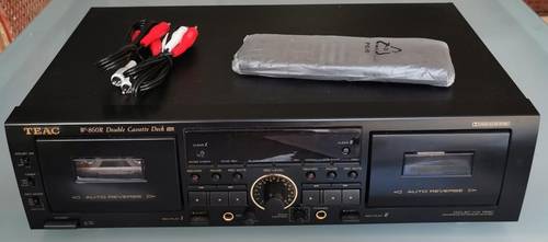 Vends Teac W-860R - Double Auto Reverse cassette deck