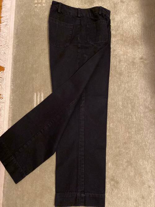 Vends pantalon noir en coton - Taille S