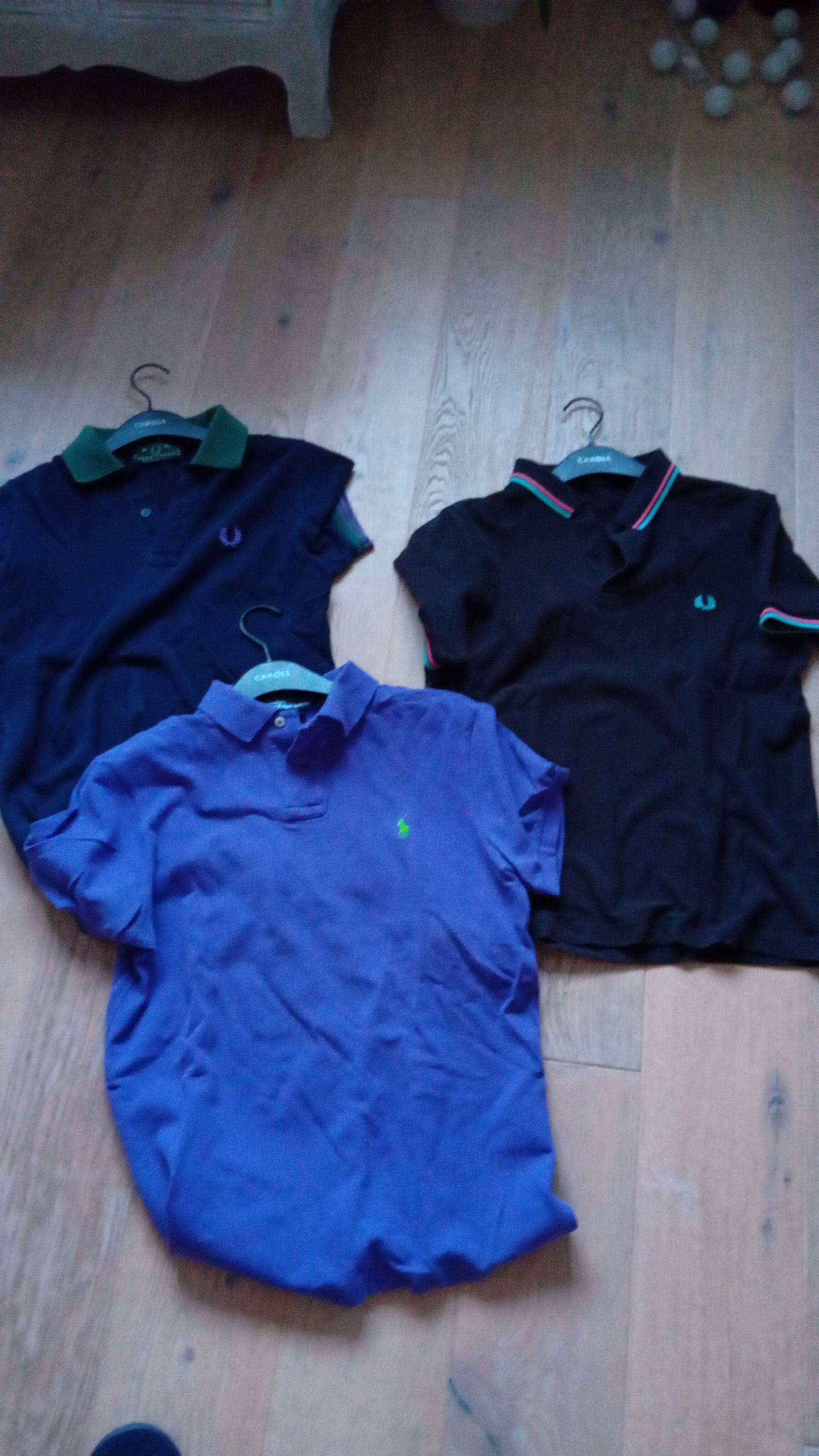 Vends polos taille S