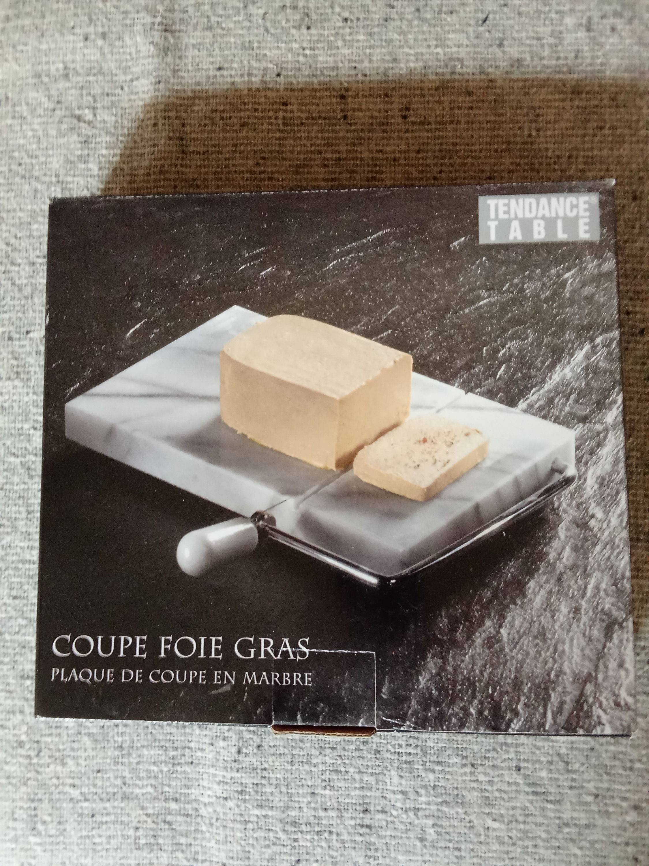 Vends coupe foie gras neuf