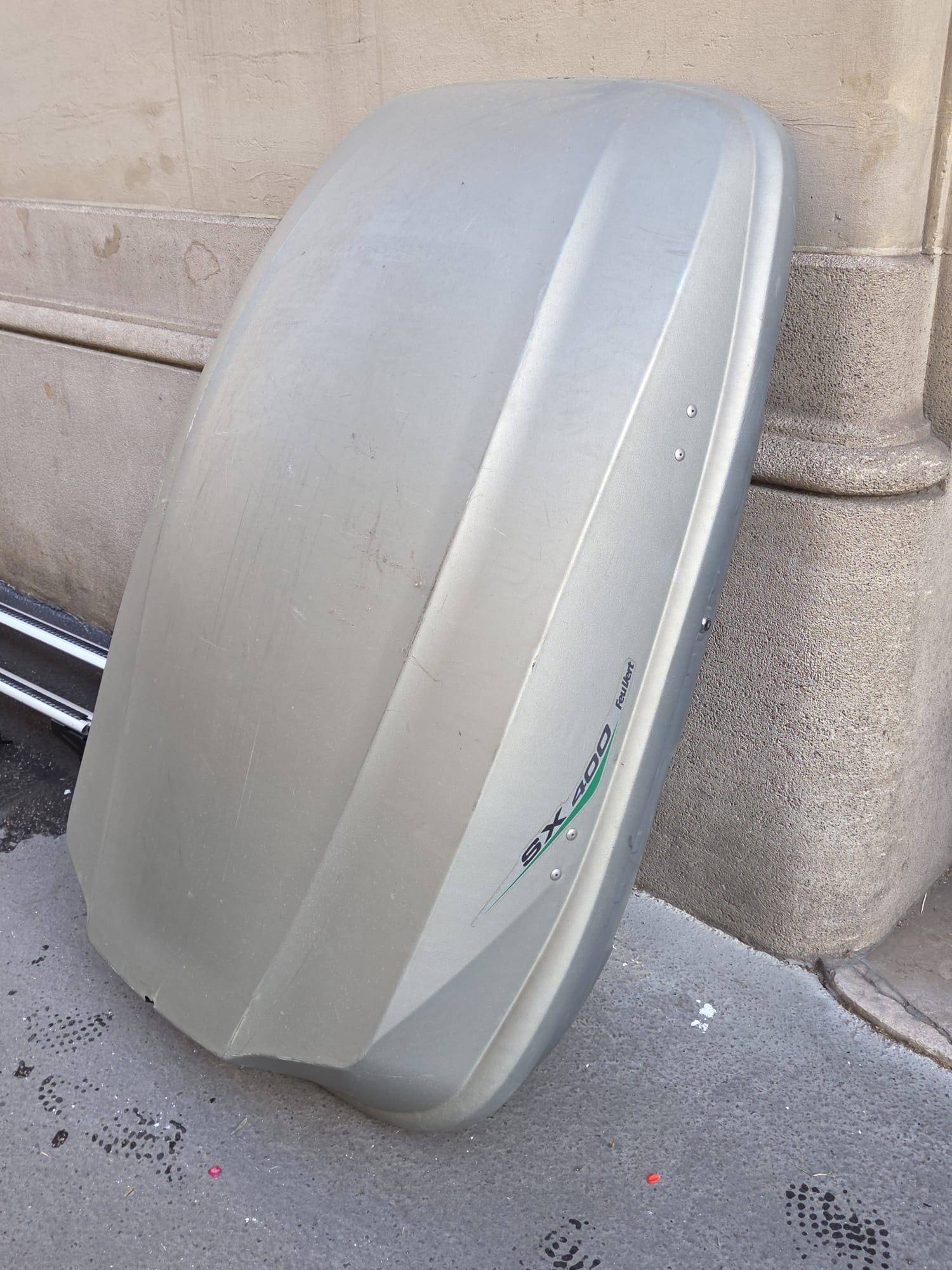 Vends coffre de toit Feu Vert