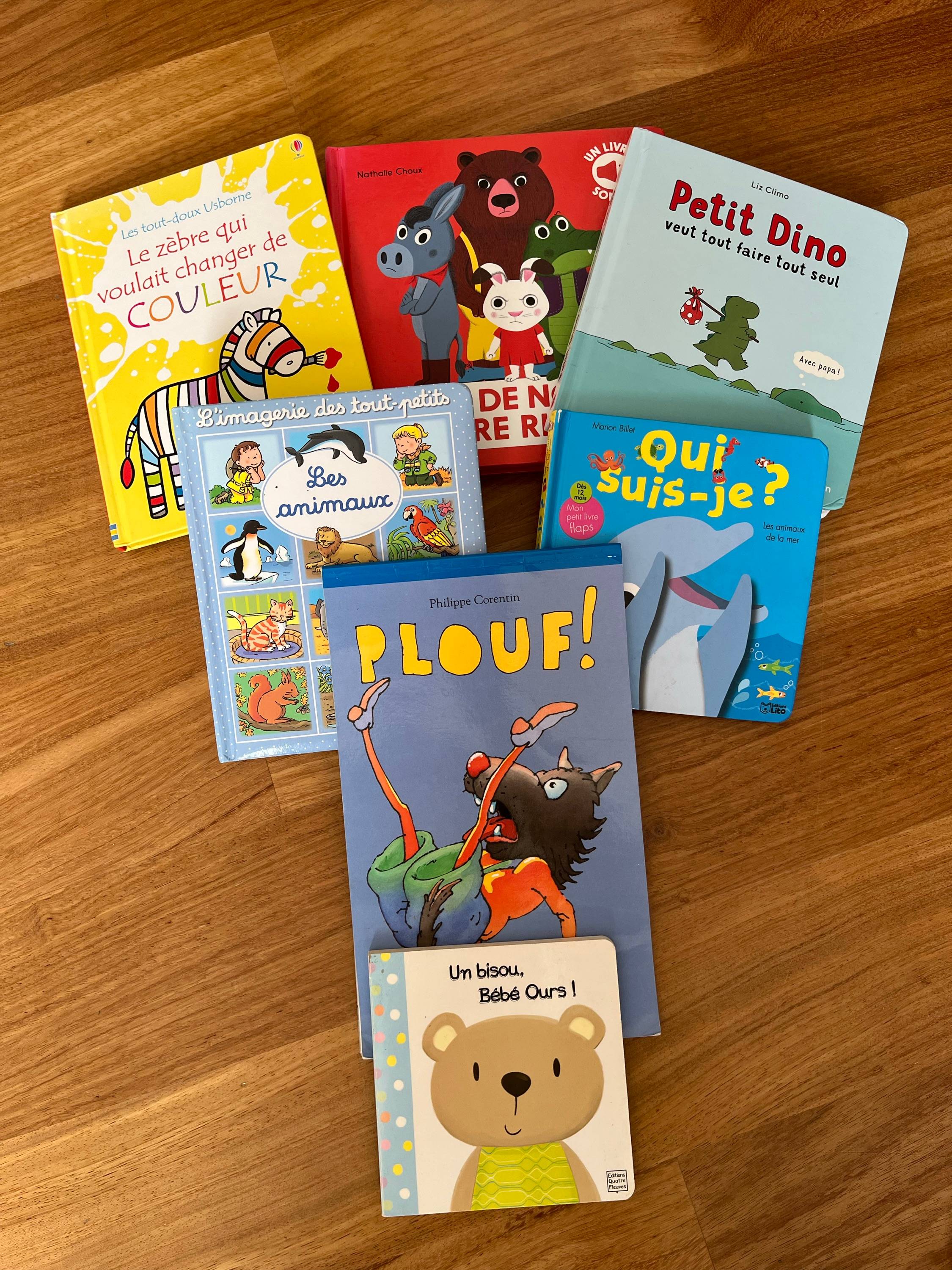 Je vends un lot de 7 livres pour enfant en très bon voir excellent état