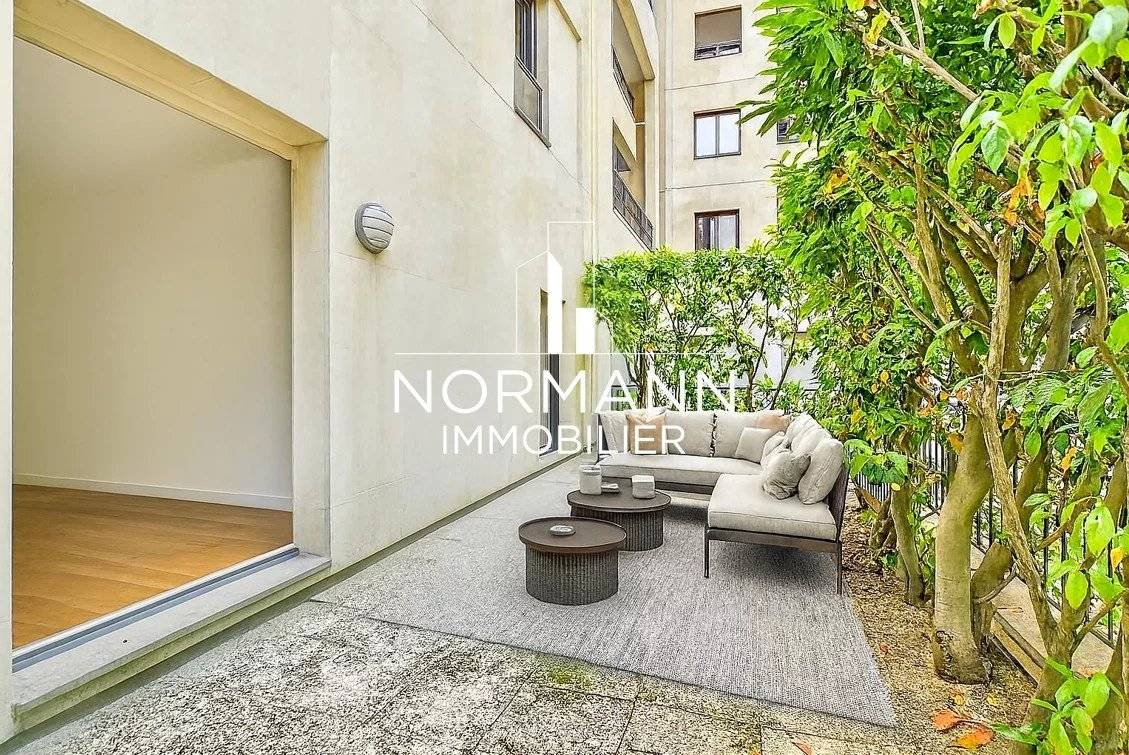 Vends appartement 67m² Levallois - Georges Pompidou - 2 chambres - parking - jardin plein sud