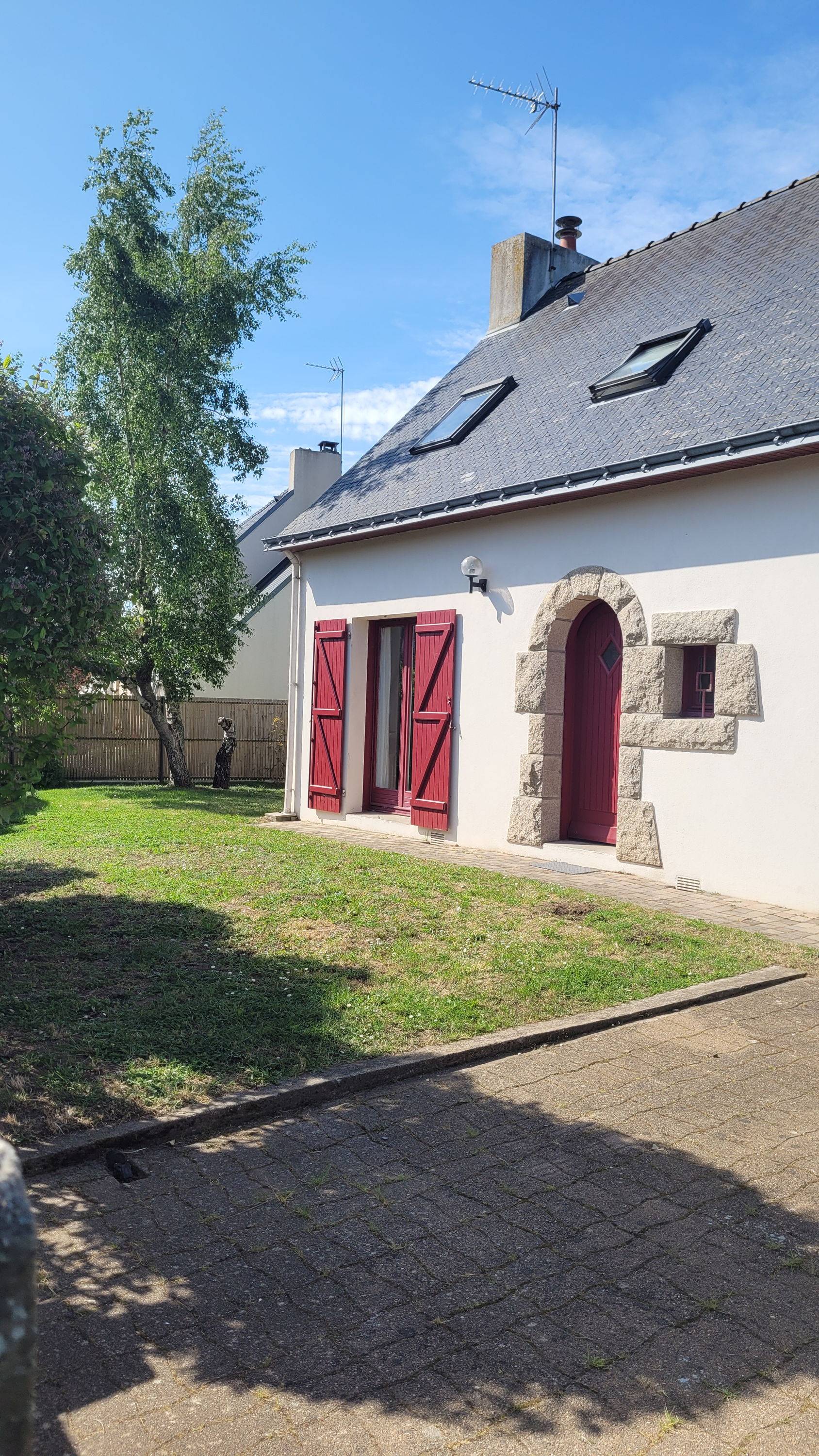 Loue Maison idéale pour familles - 4 chambres, 6 couchages, Ploemeur (56)