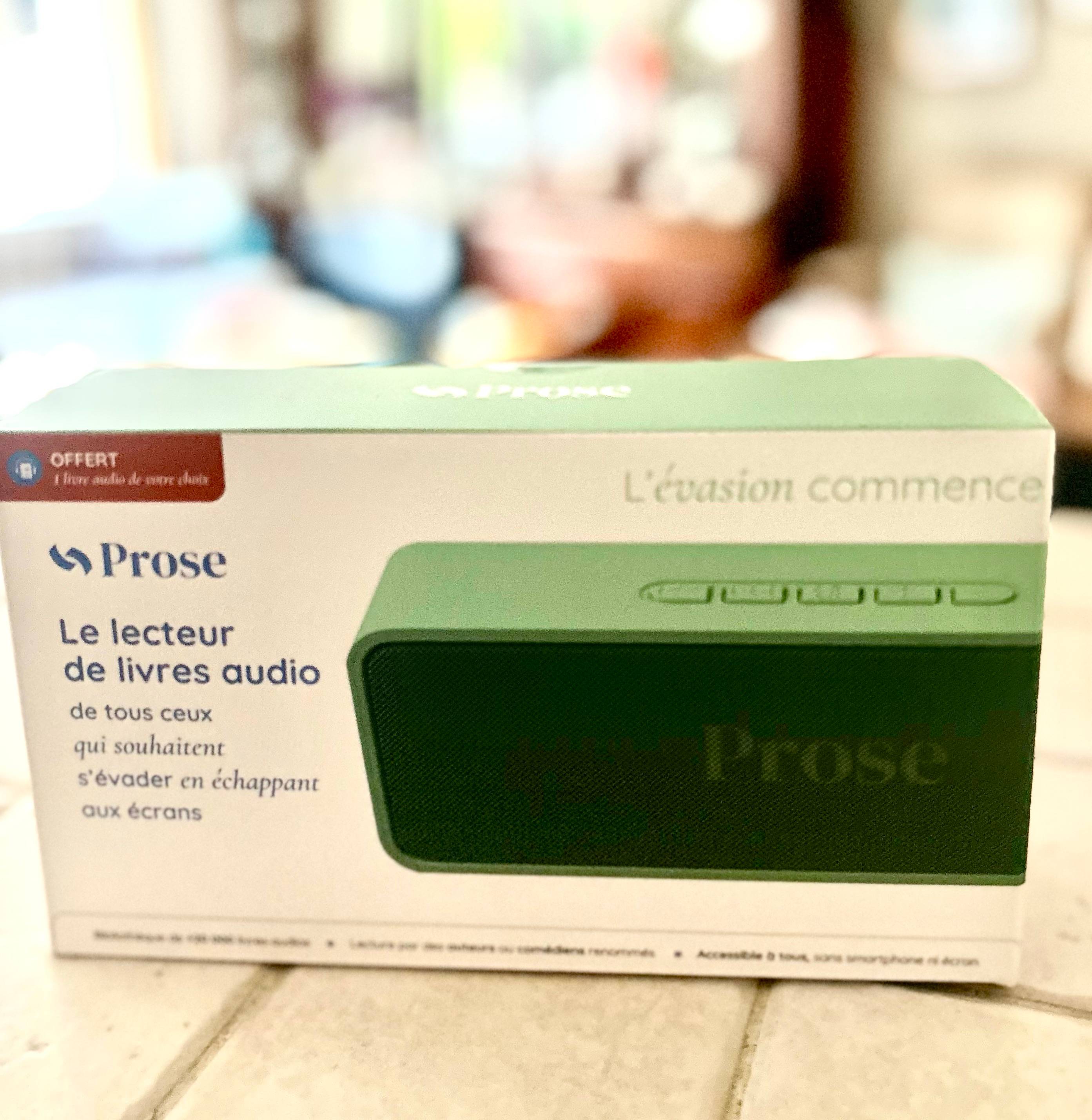 Vends lecteur de livres audio Prose