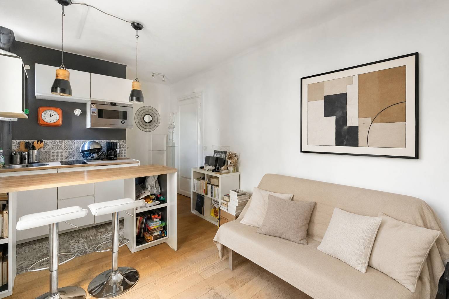 Studio meublé Paris 17ème