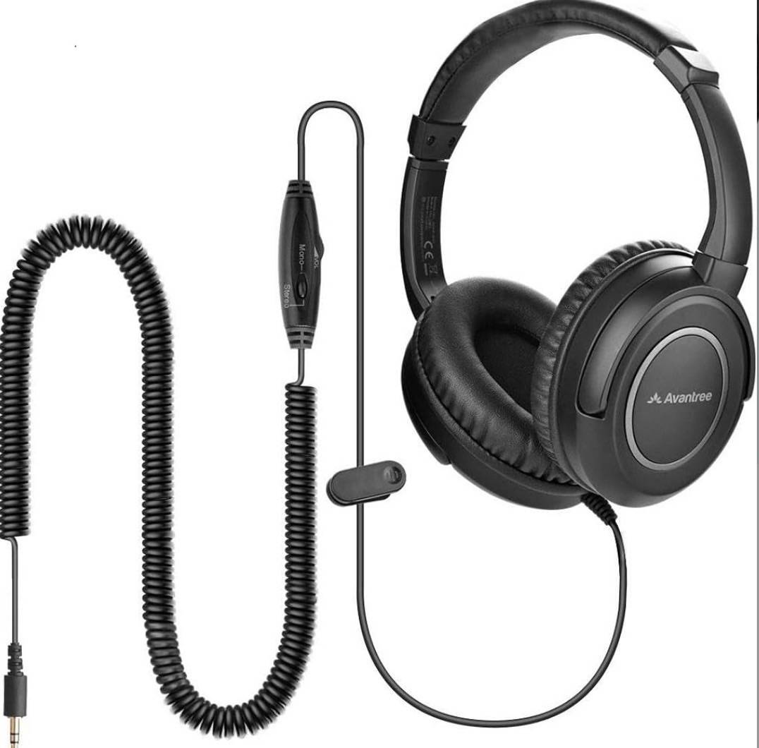 Vends casque TV Avantree avec fil extra long
