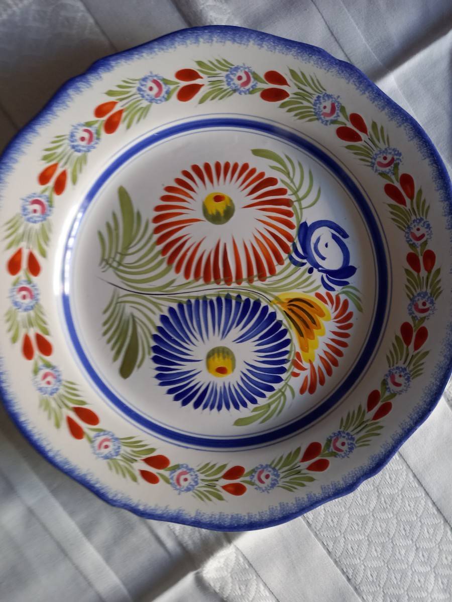 Vends ASSIETTE QUIMPER  H.B.HENRIOT