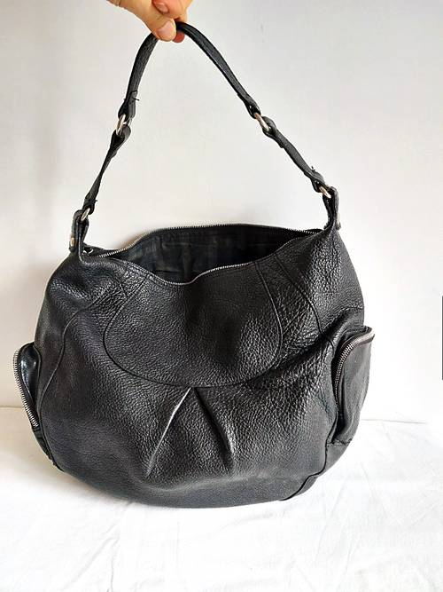 Vends grand sac à main en cuir souple