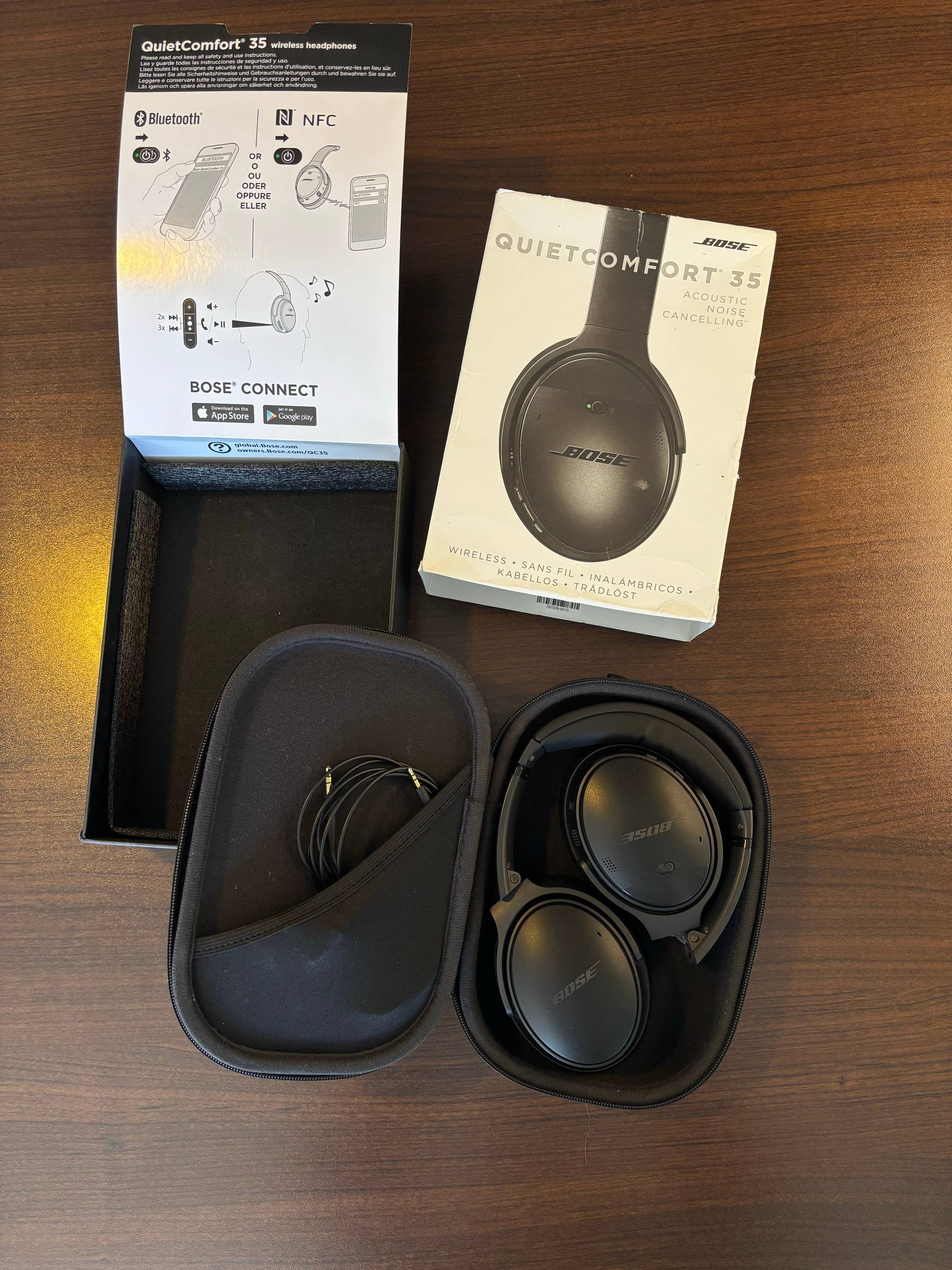 Vends casque Bose QC35 état neuf