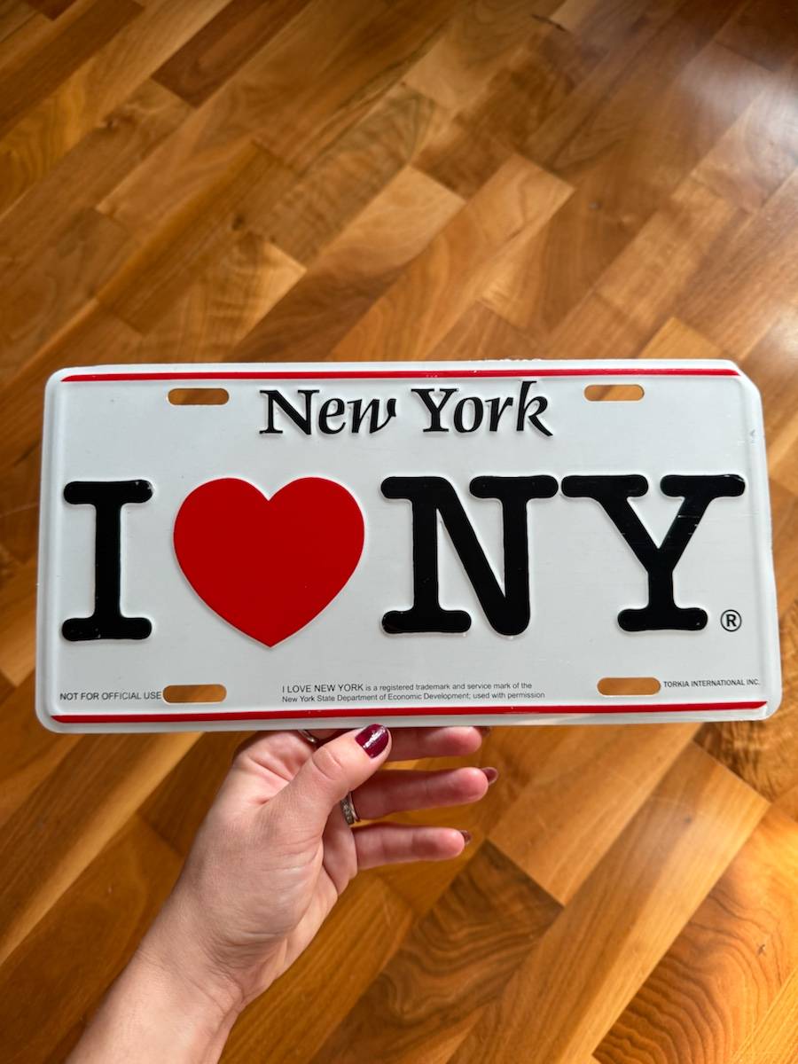 Plaque NYC 🗽