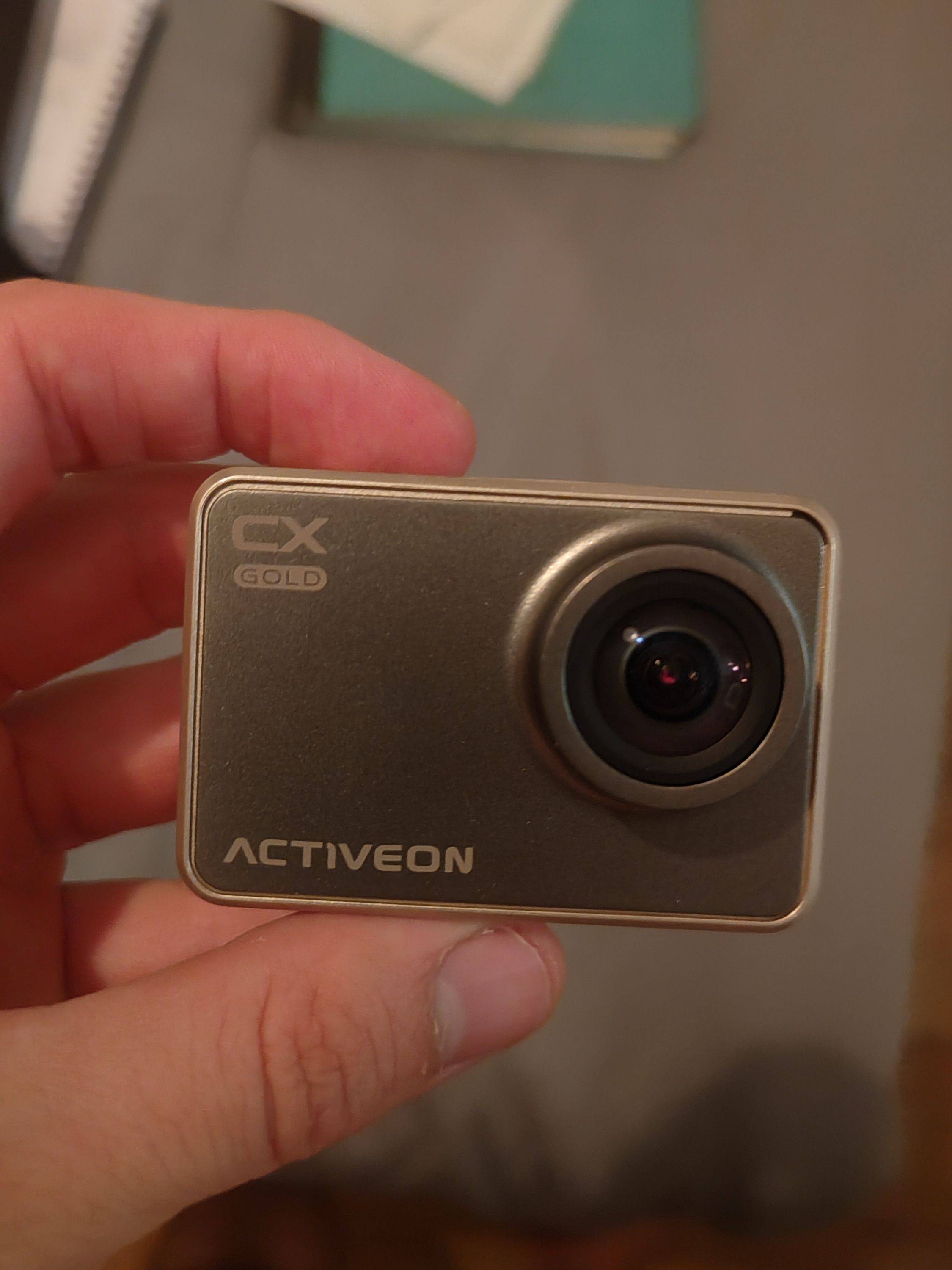 Vends caméra d’action Activeon CX Gold – très bon état