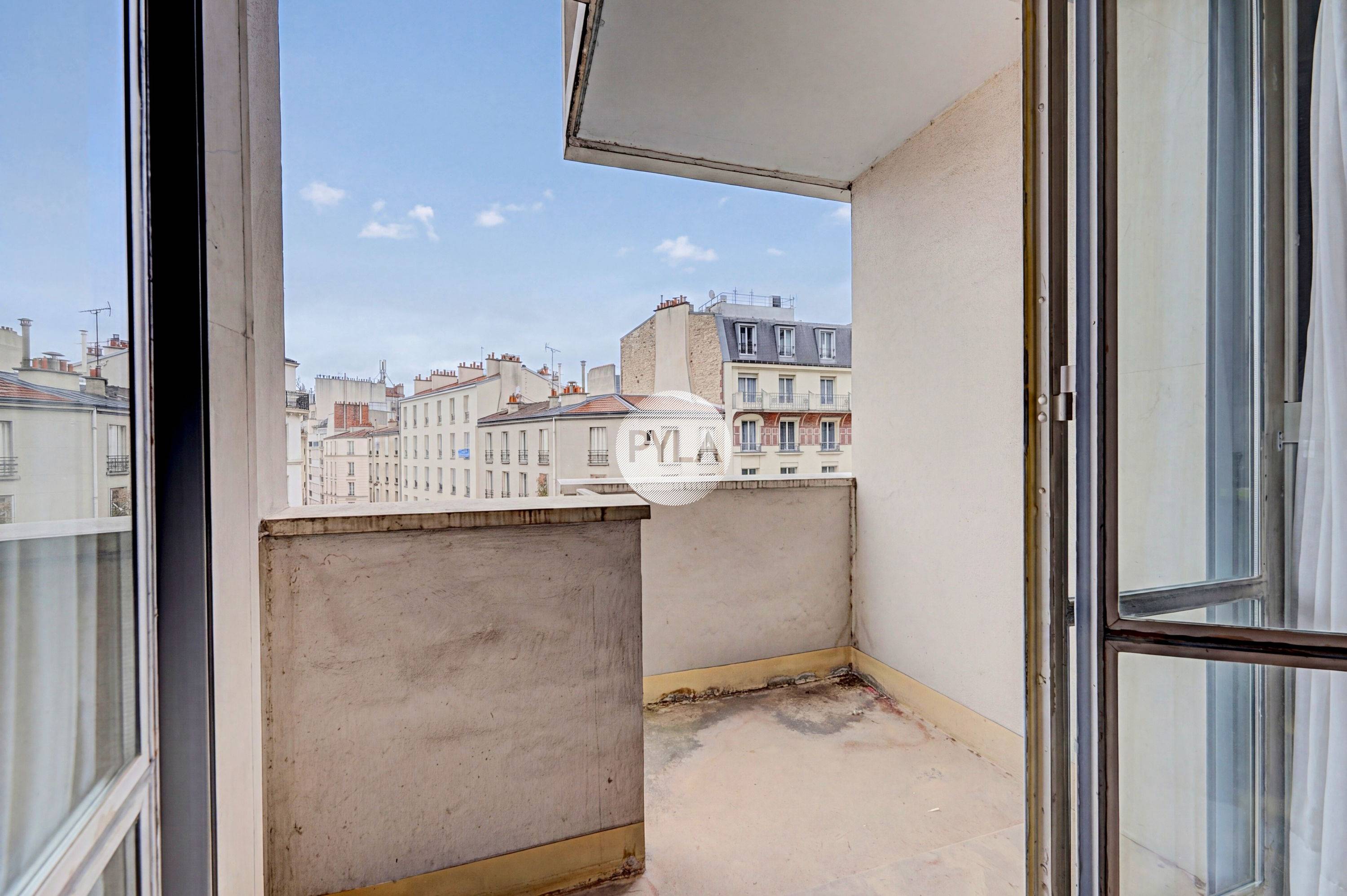 Boucicaut – T3/T4, 2 balcons, traversant — photo 12