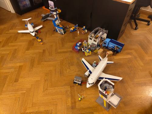 Collection Playmobil aéroport