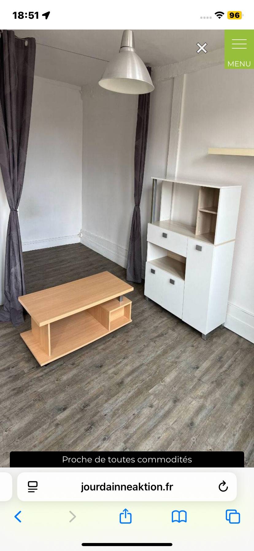 Une photo de l’annonce