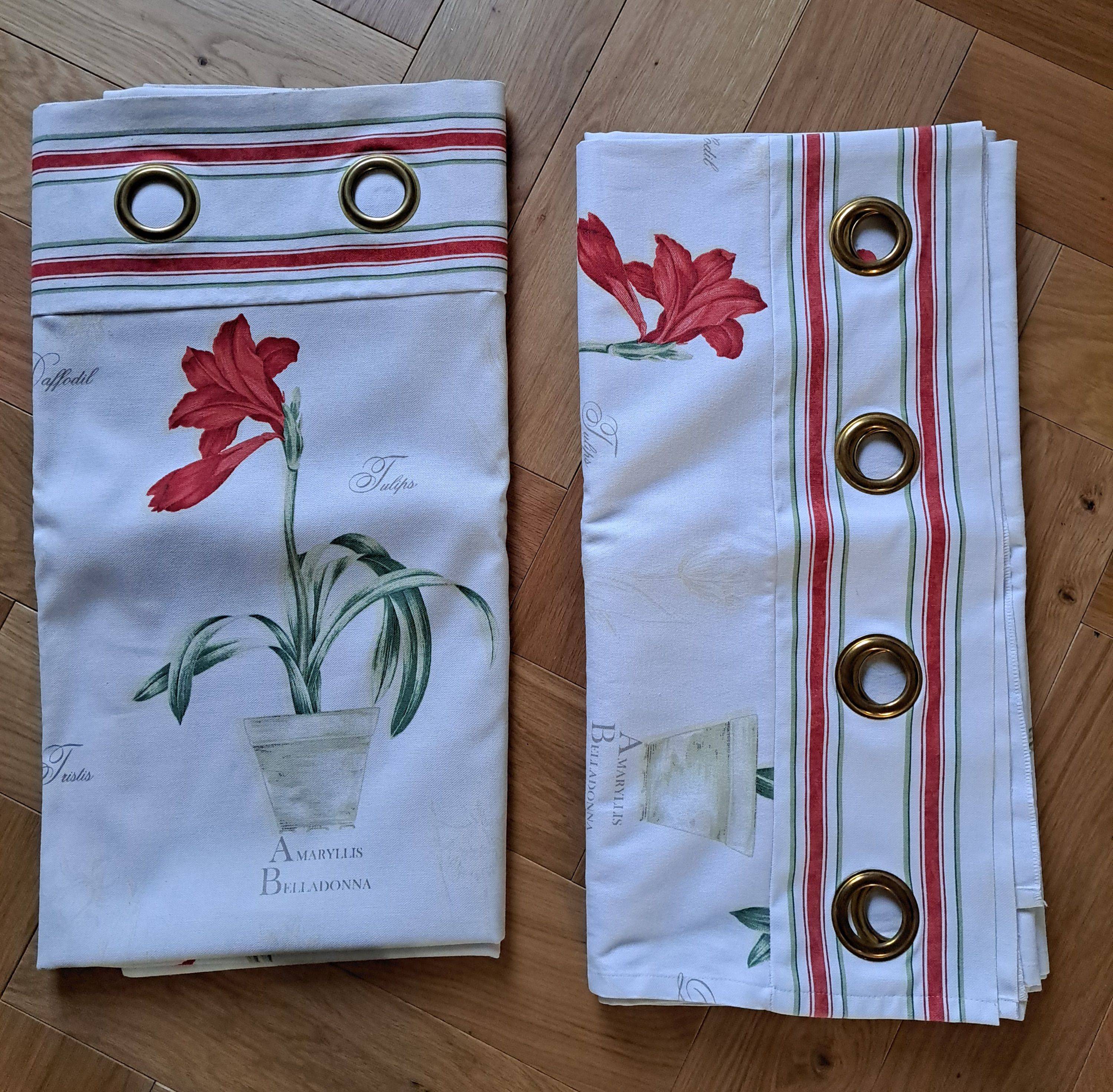 Vends paire de rideaux Amaryllis Bouchara