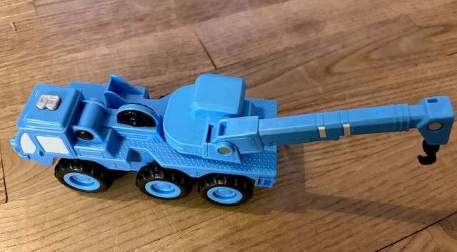 2 camions Grue et Pelleteuse Bob le bricoleur Neuf