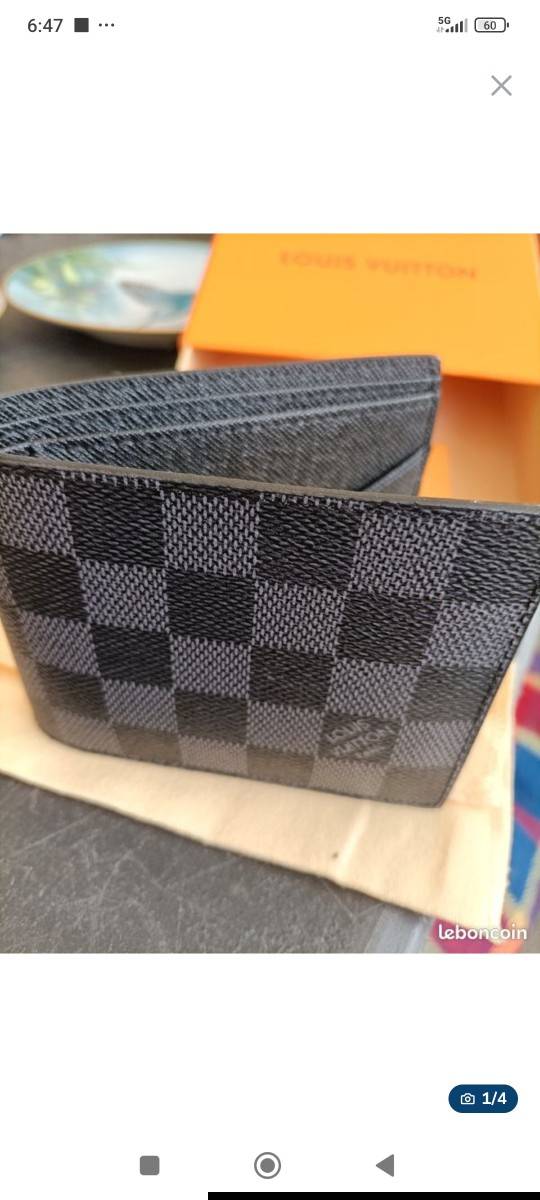 Porte cartes damier slender Louis Vuitton Neuf