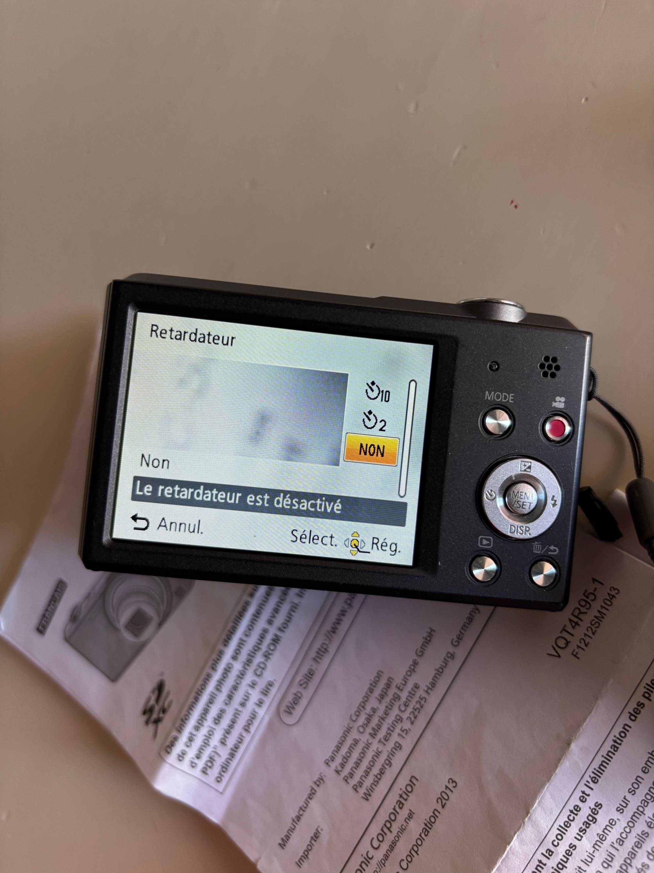 Vends appareil photo