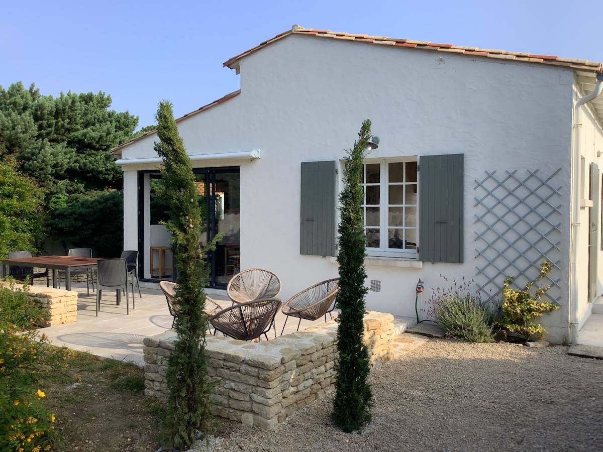 Loue maison aux Portes-en-Ré - 3 chambres, 7 couchages - 100m du village et 10mn des plages