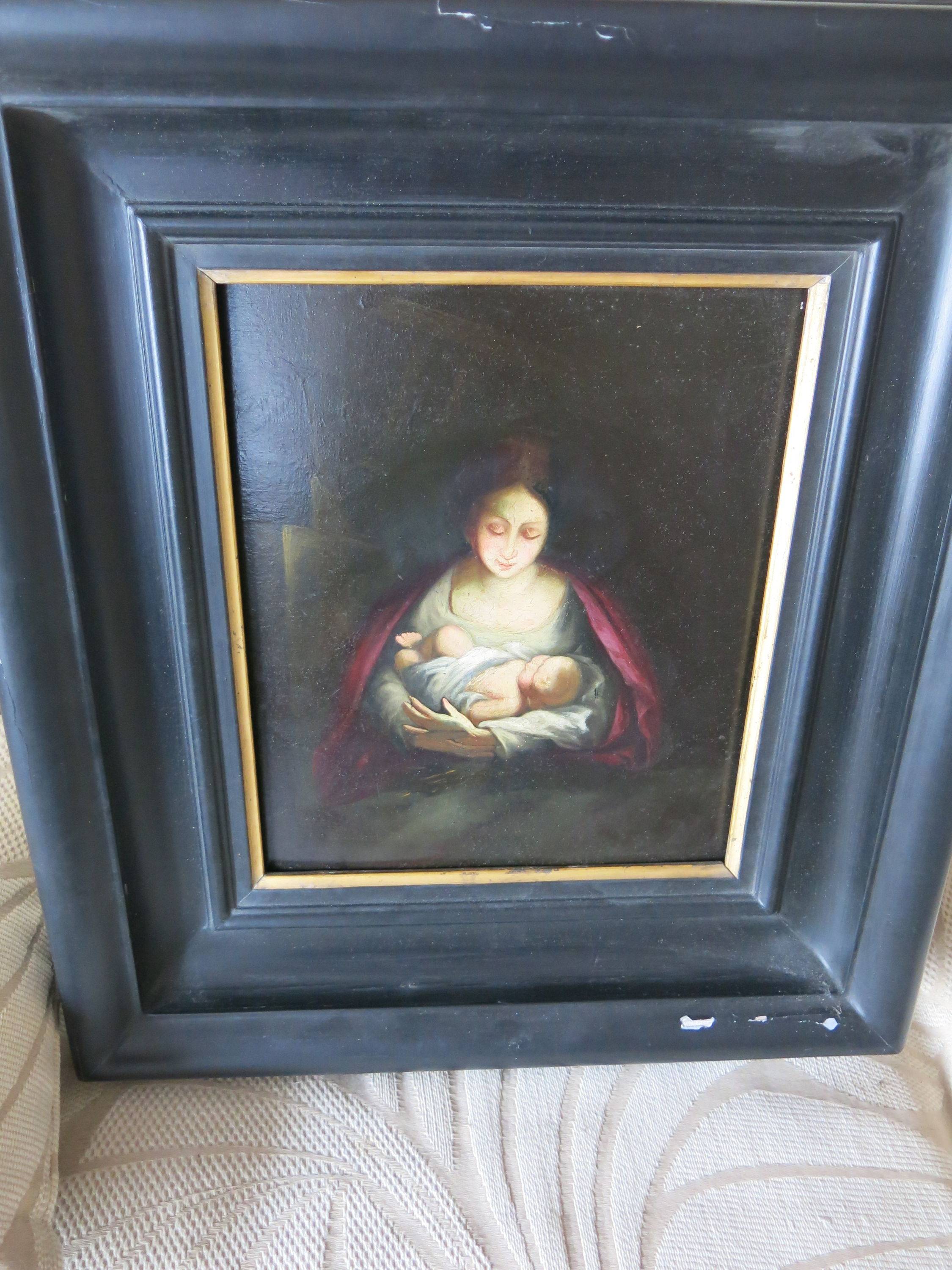 Vends tableau "maternité"