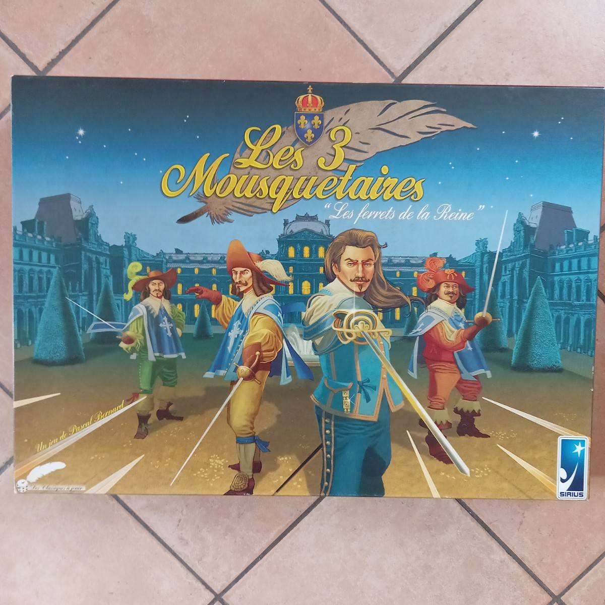 Vends jeu de société Les 3 Mousquetaires "les ferrets de la Reine"