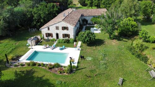 Loue maison en pierres rénovée de 300m² entre Duras (Lot-et-Garonne) et Eymet (Dordogne) - 12 couchages