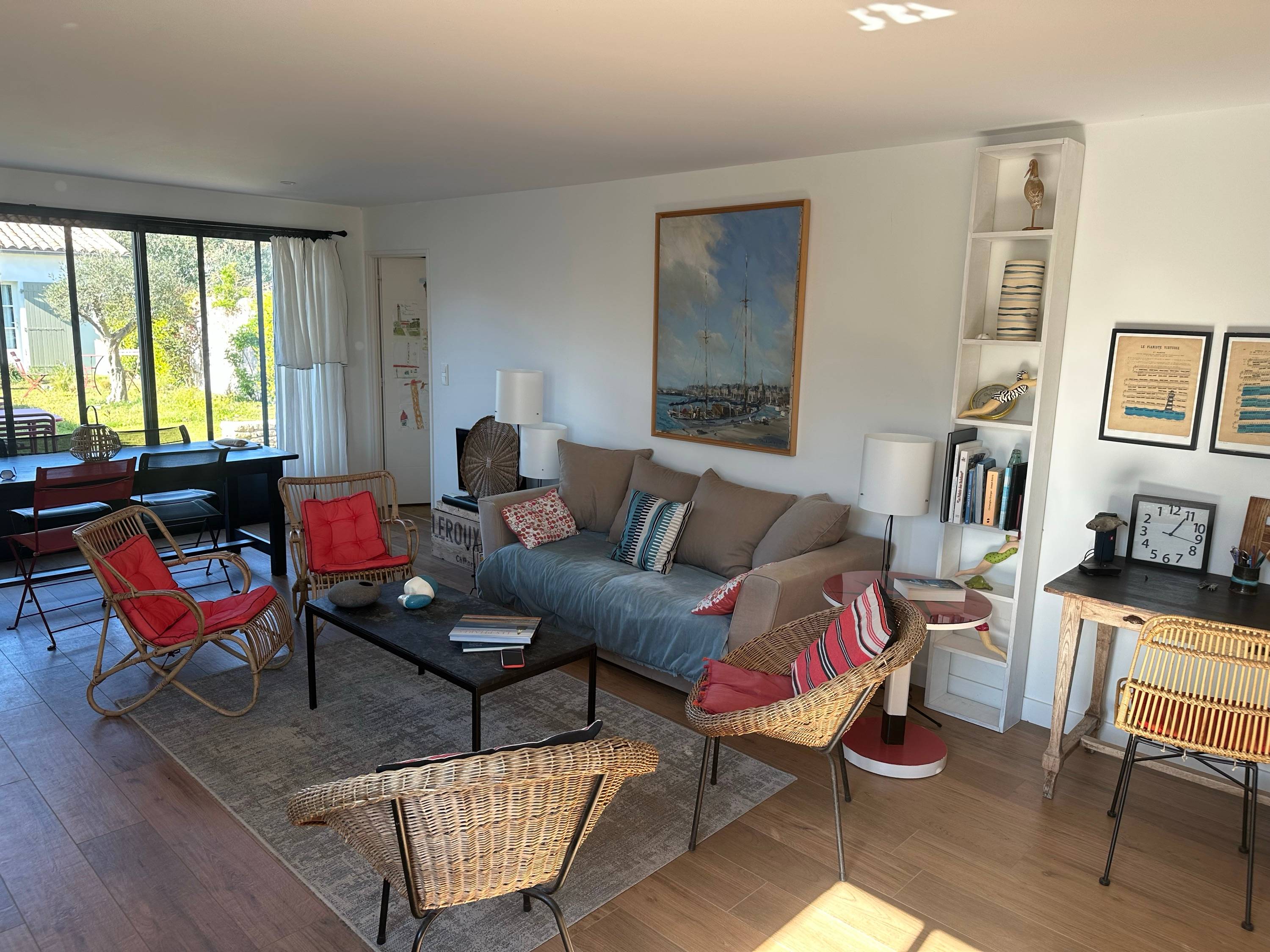 Loue maison île de Ré - 9 couchages - Saint-Clément-des-Baleines (17)