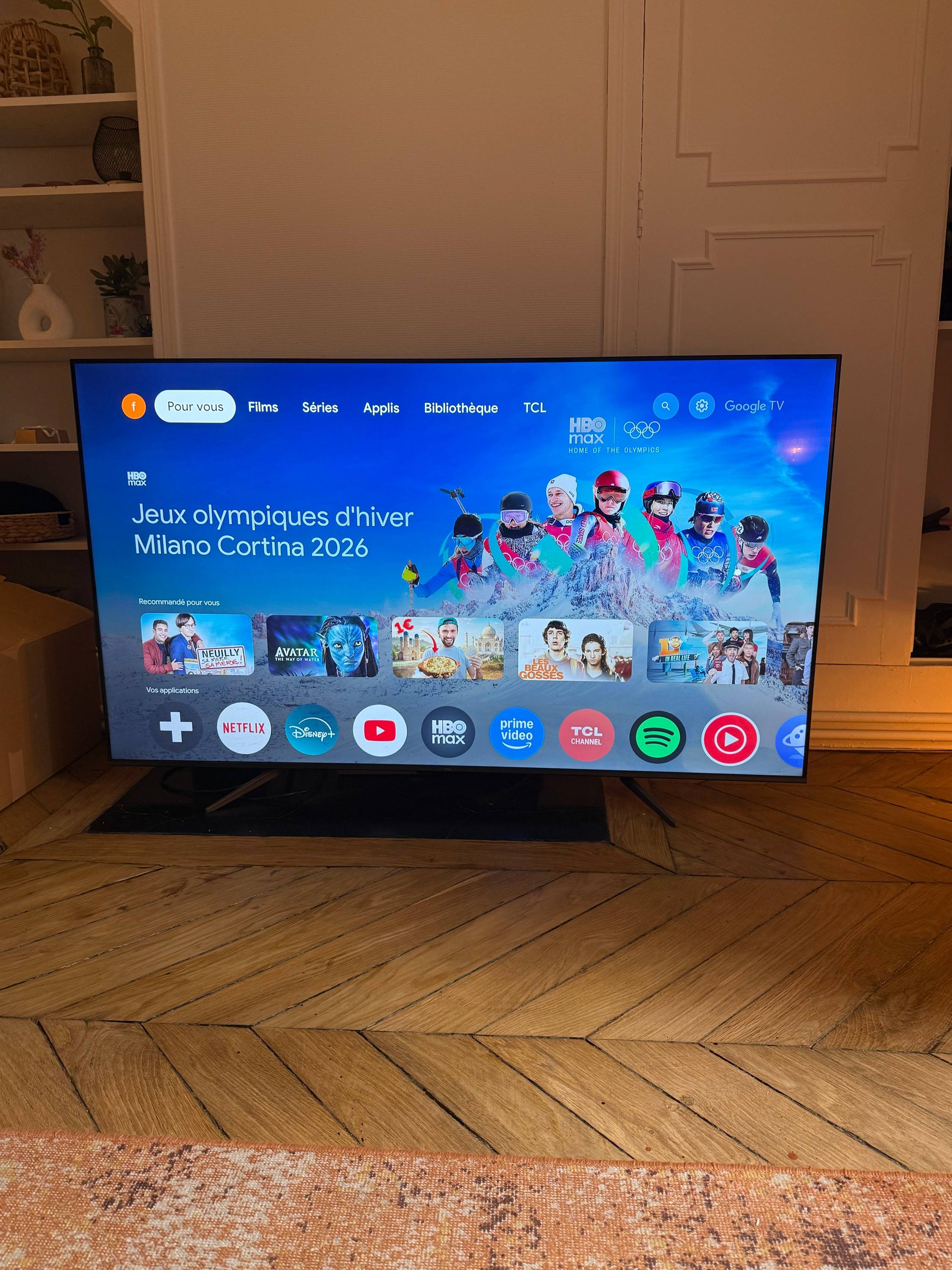 Vends TV QLED TCL 65C645 165 cm 4K UHD smart TV