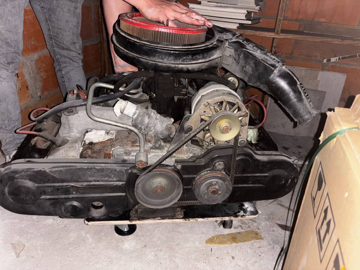 Moteur Boxer Alfa Romeo 4 cylindres (Alfasud/33) - Non fontionnel