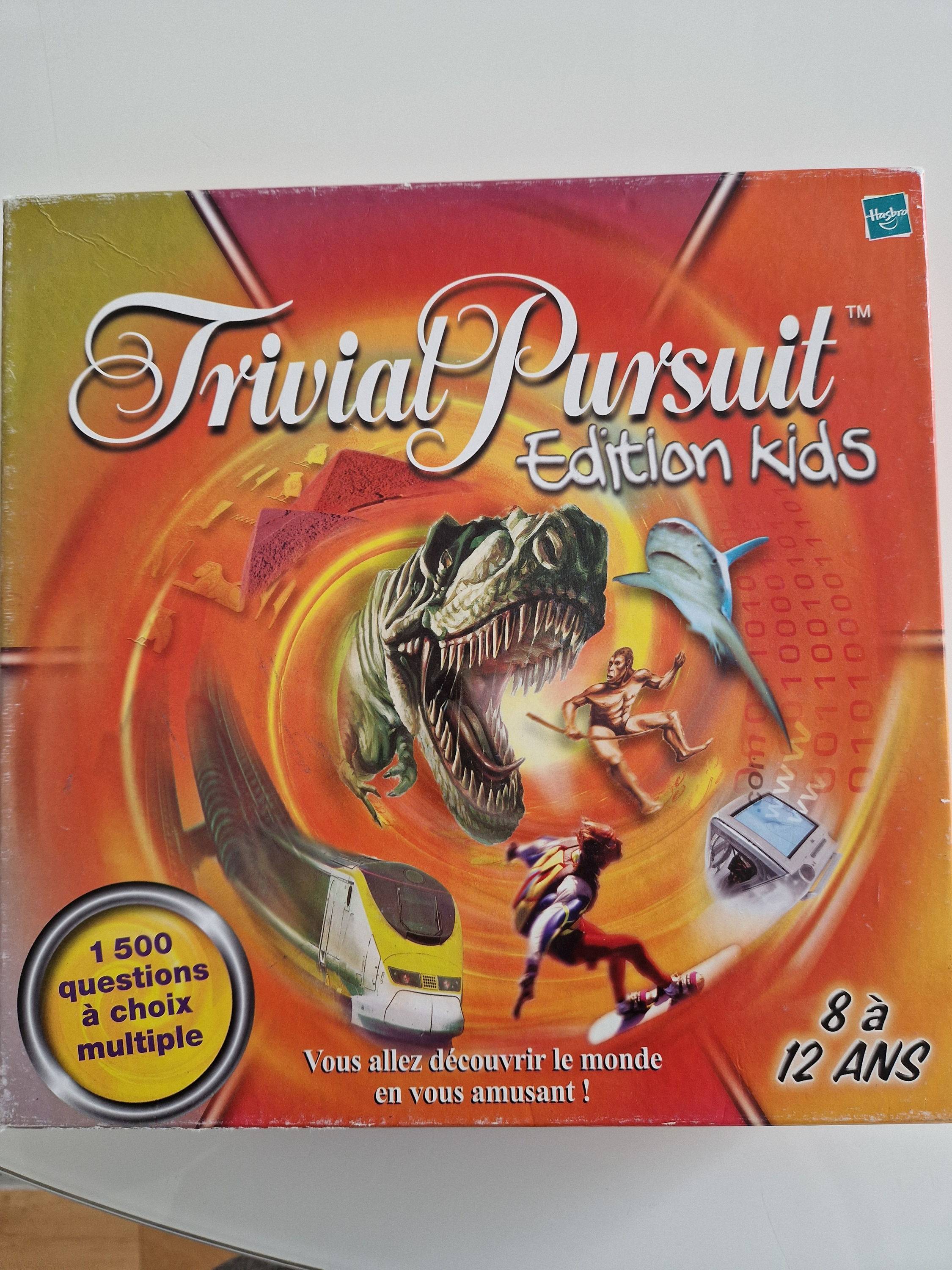 Vends Trivial Pursuit Kids pour 4 joueurs – Parker
