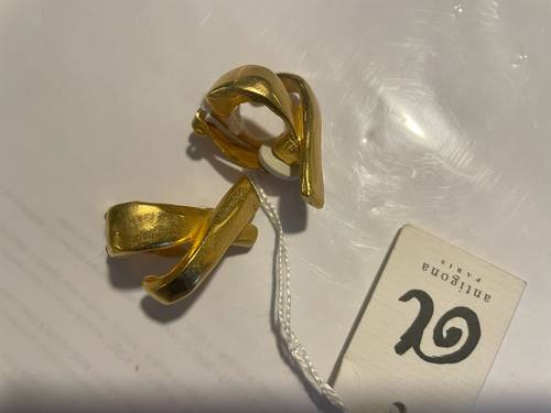 BO Clip dorée croisillon ANTIGONA