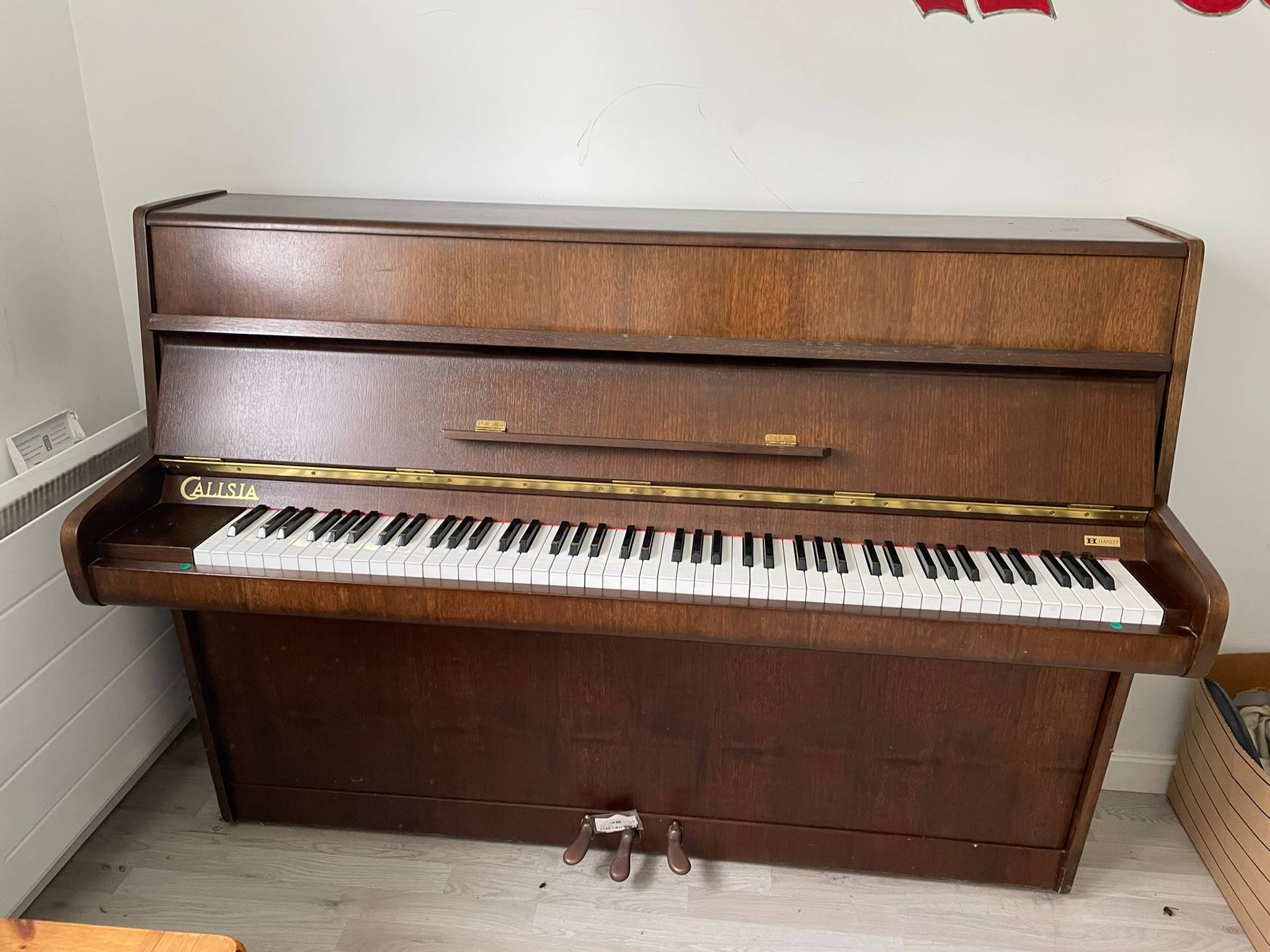 Donne piano droit de marque Calisia