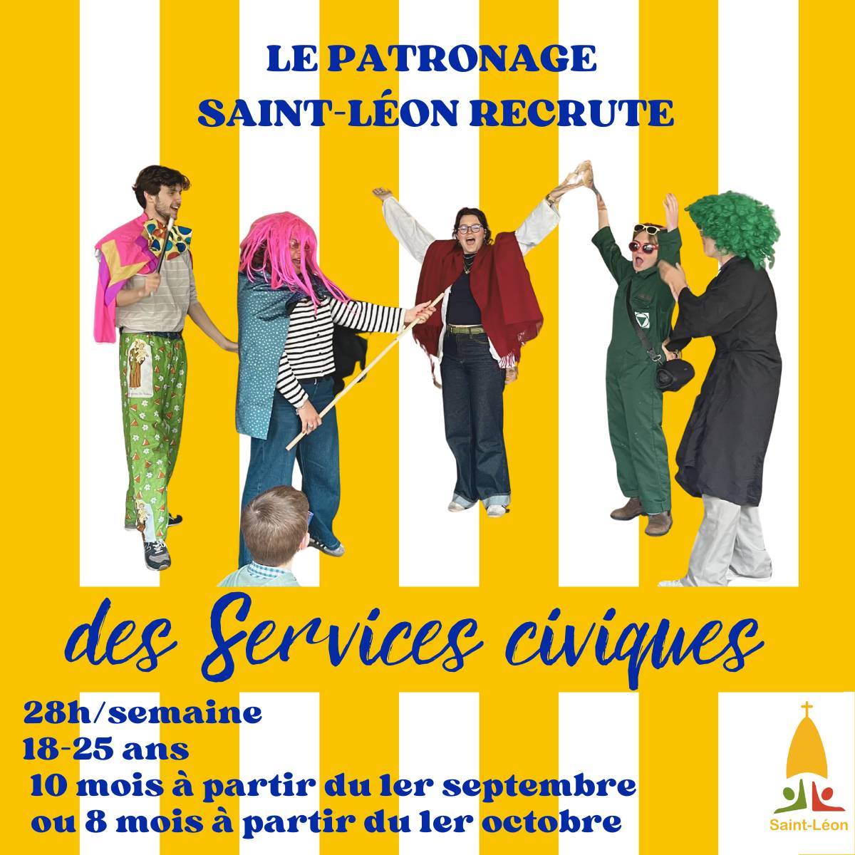 Recrute service civique - année scolaire 2026-27 H/F