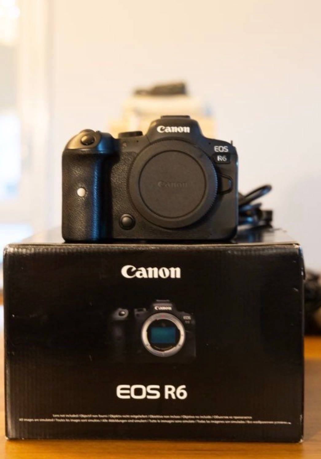 Vends Canon EOS R6 - boîtier nu - excellent état