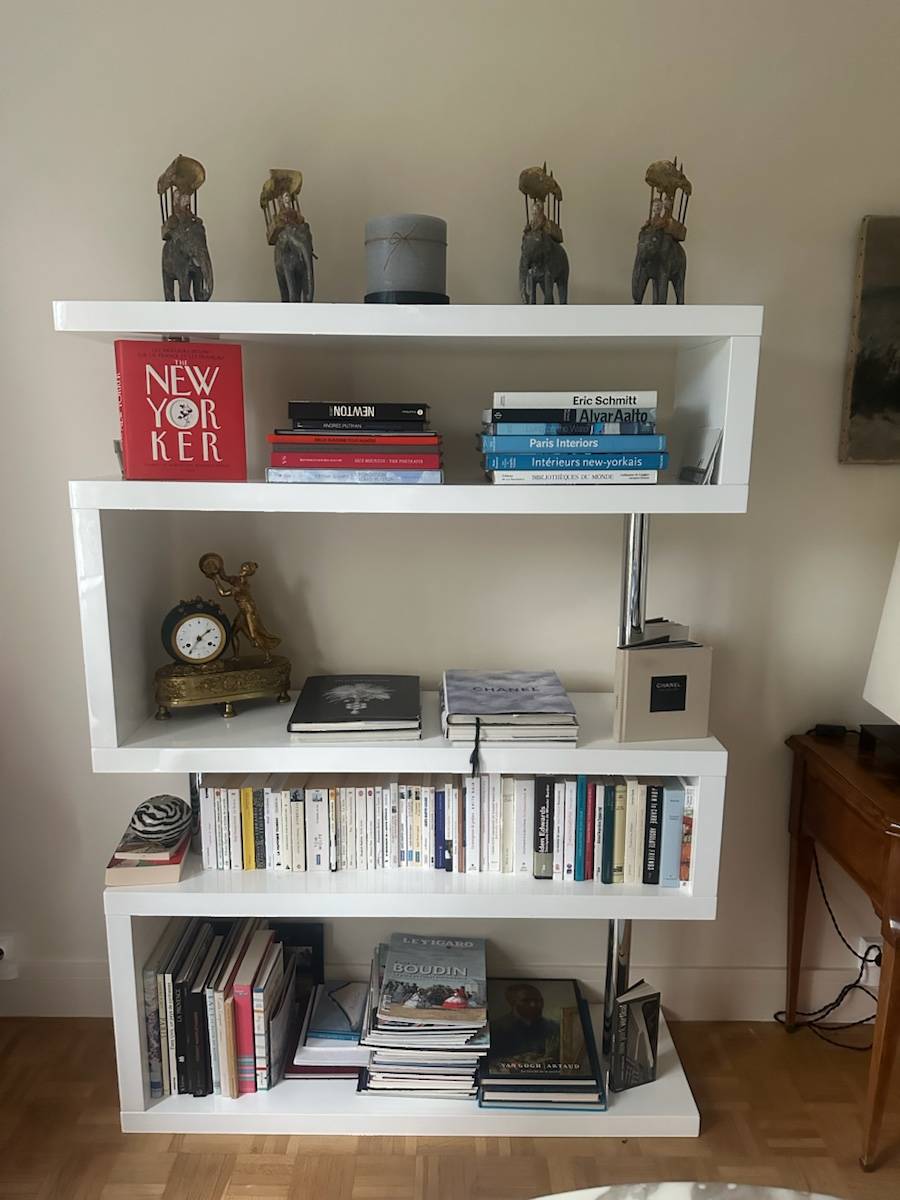 Vends étagère laquée blanche